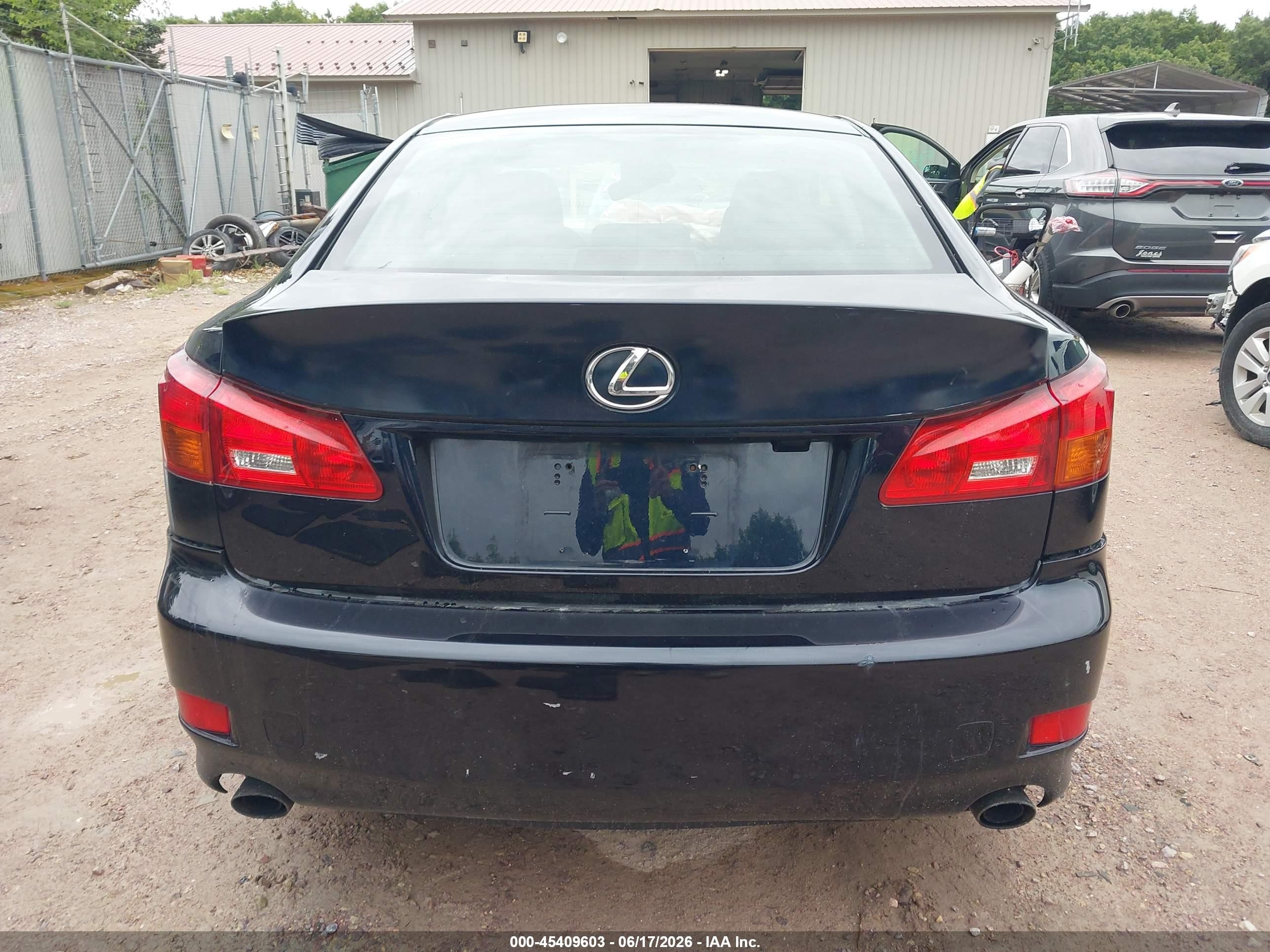 2006 Lexus Is 250   Dark Blue vin: JTHCK262762003307