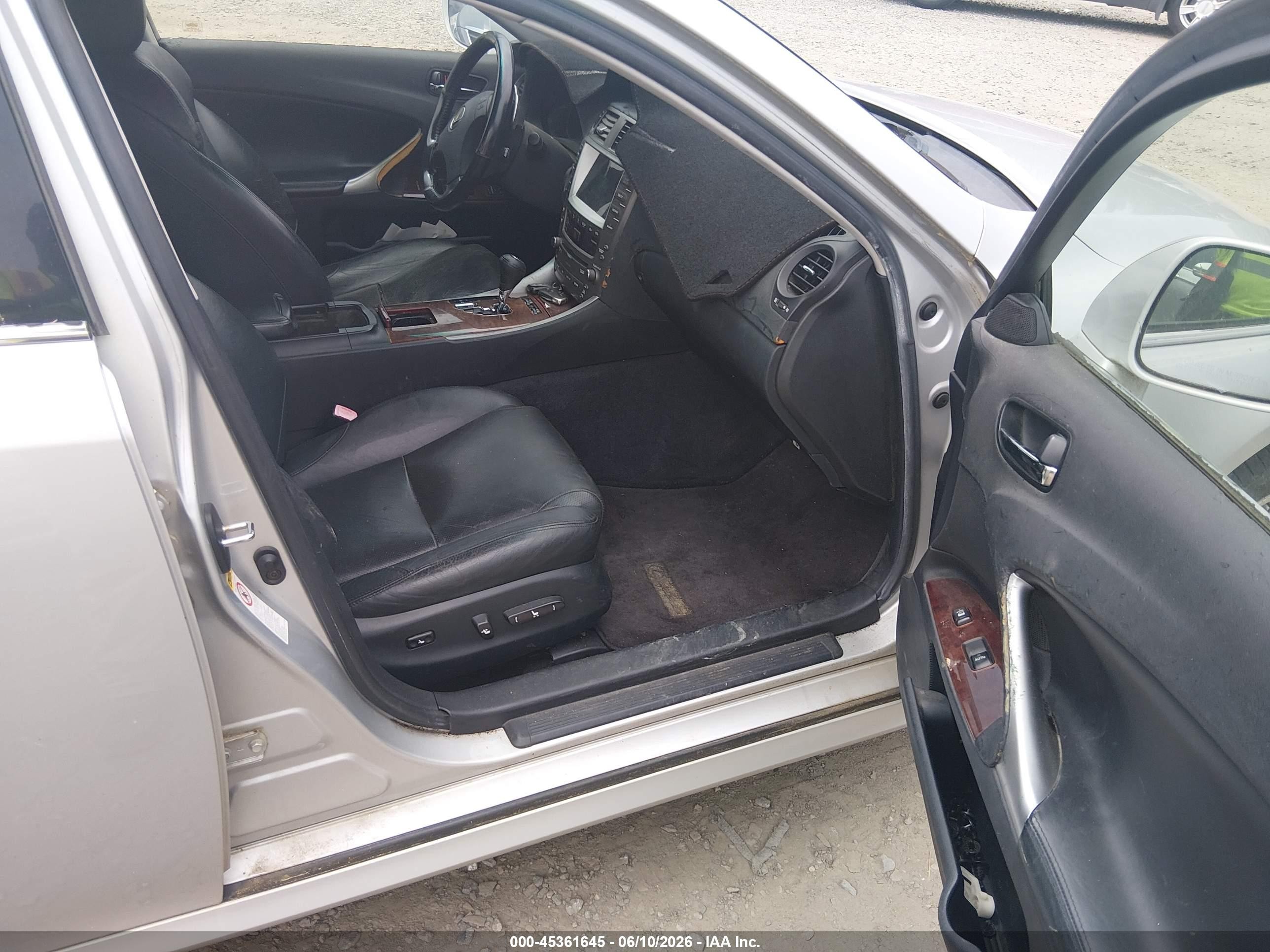 2006 Lexus Is 250   Серебряный vin: JTHCK262762004537