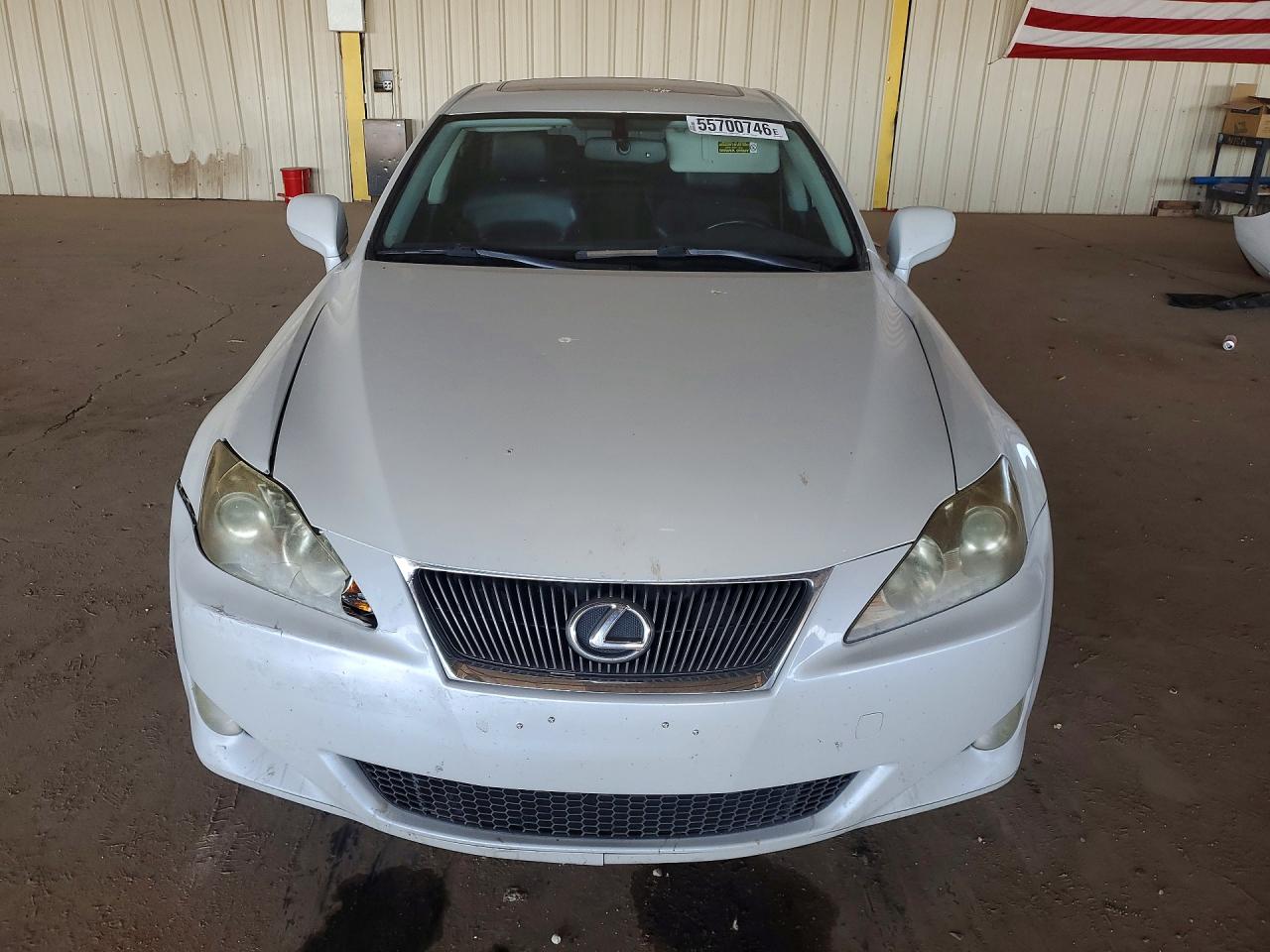 2006 Lexus Is 250 White vin: JTHCK262765000230