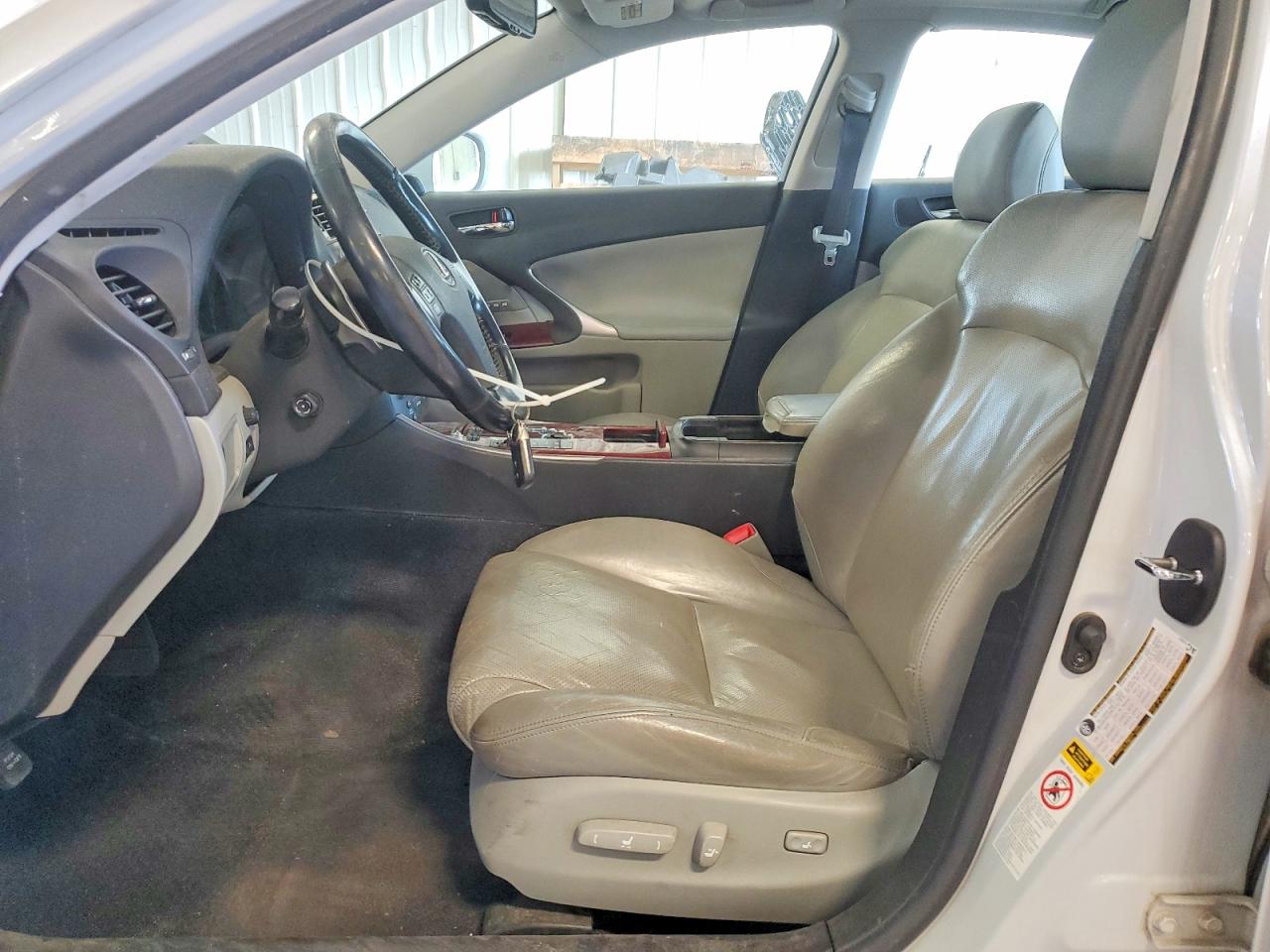 2007 Lexus Is 250 Silver vin: JTHCK262772011294