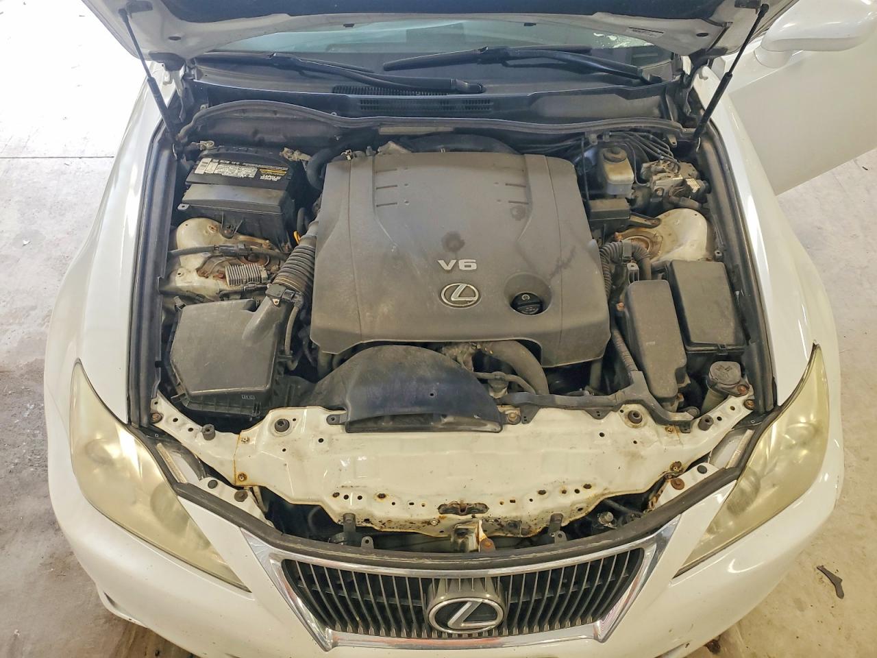 2007 Lexus Is 250 Silver vin: JTHCK262772011294