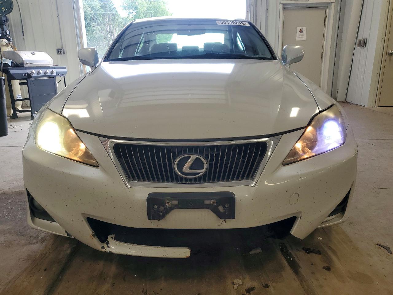 2007 Lexus Is 250 Silver vin: JTHCK262772011294