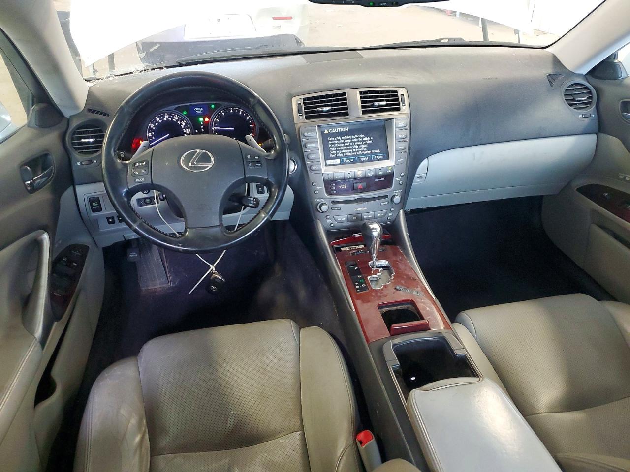 2007 Lexus Is 250 Silver vin: JTHCK262772011294