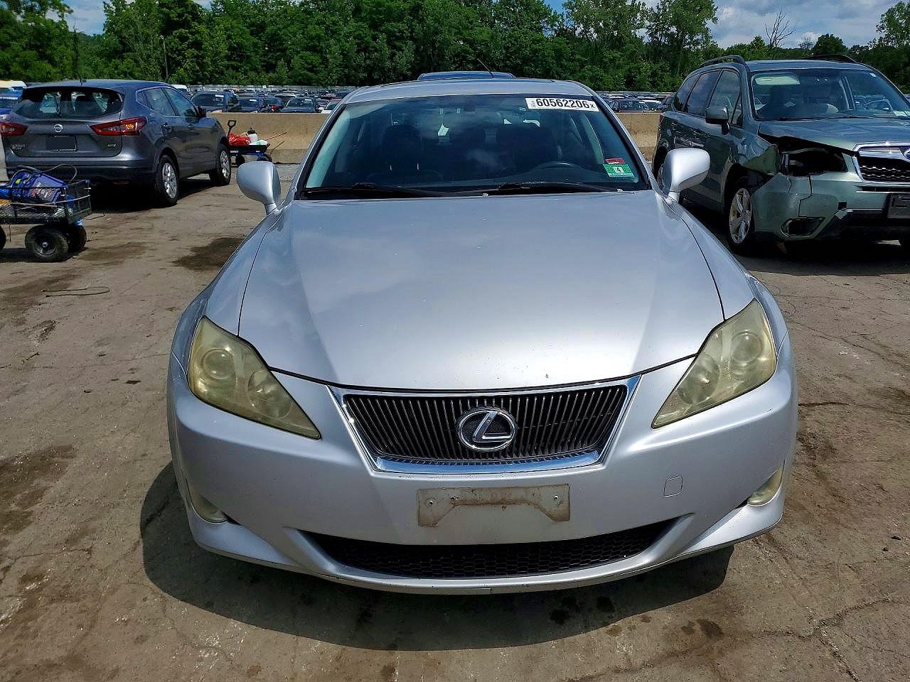 2008 Lexus Is 250 Silver vin: JTHCK262782021910