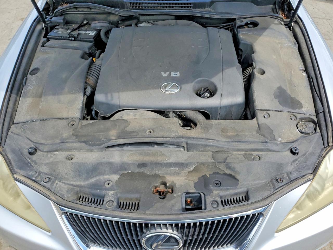 2008 Lexus Is 250 Silver vin: JTHCK262782021910