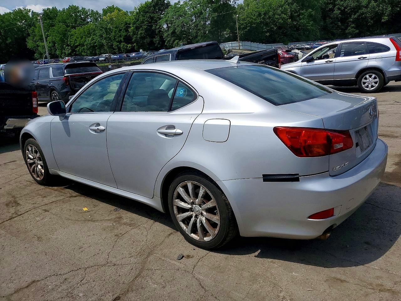 2008 Lexus Is 250 Silver vin: JTHCK262782021910