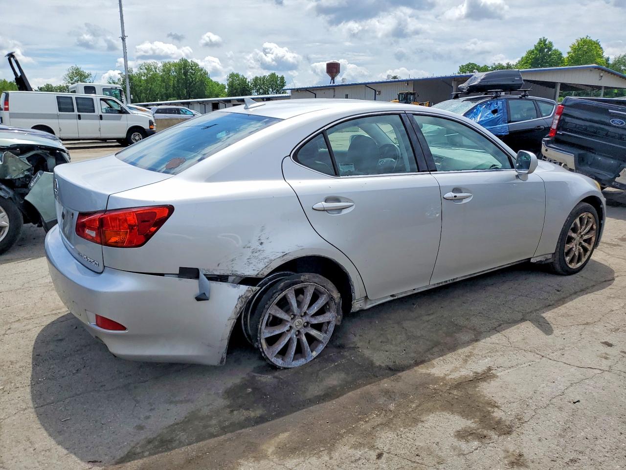 2008 Lexus Is 250 Silver vin: JTHCK262782021910
