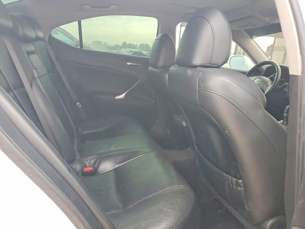 2008 Lexus Is 250 White vin: JTHCK262785017080