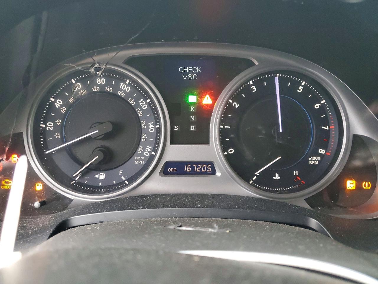 2008 Lexus Is 250 White vin: JTHCK262785017080