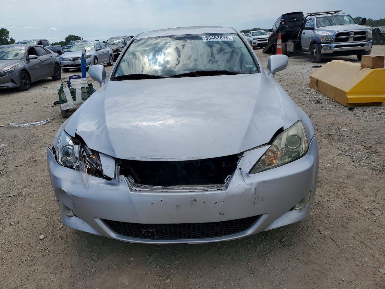 2008 Lexus Is 250 Silver vin: JTHCK262785017581