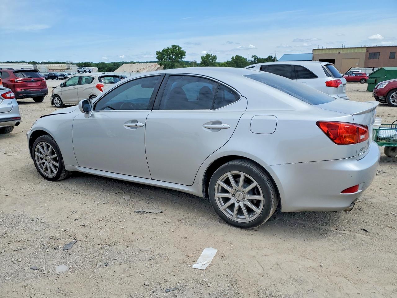 2008 Lexus Is 250 Silver vin: JTHCK262785017581