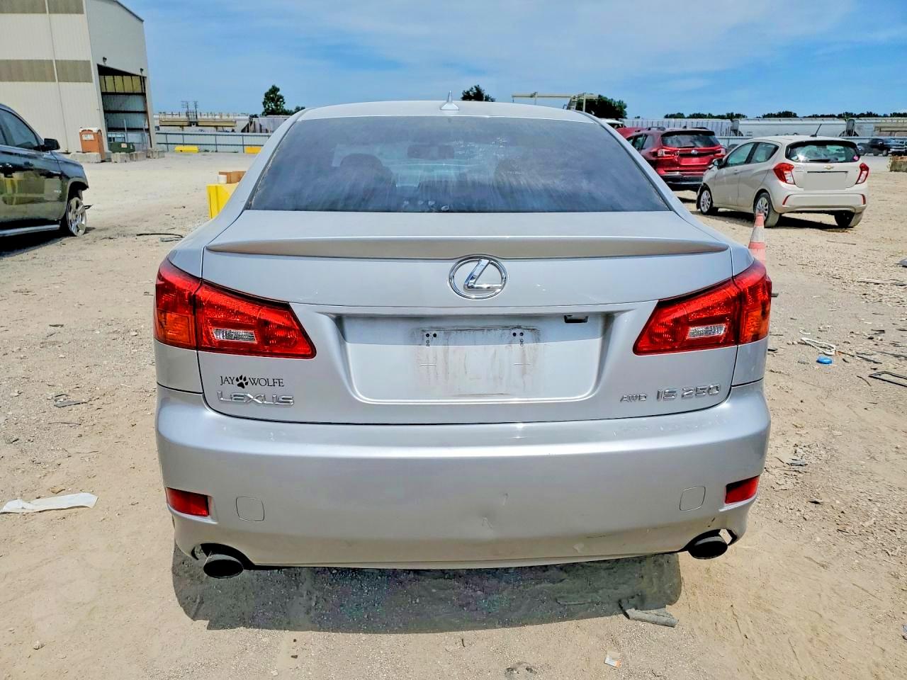 2008 Lexus Is 250 Silver vin: JTHCK262785017581