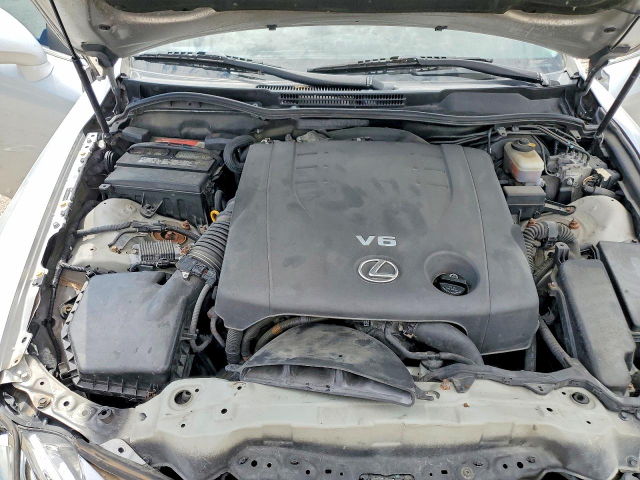2008 Lexus Is 250 Silver vin: JTHCK262785017581