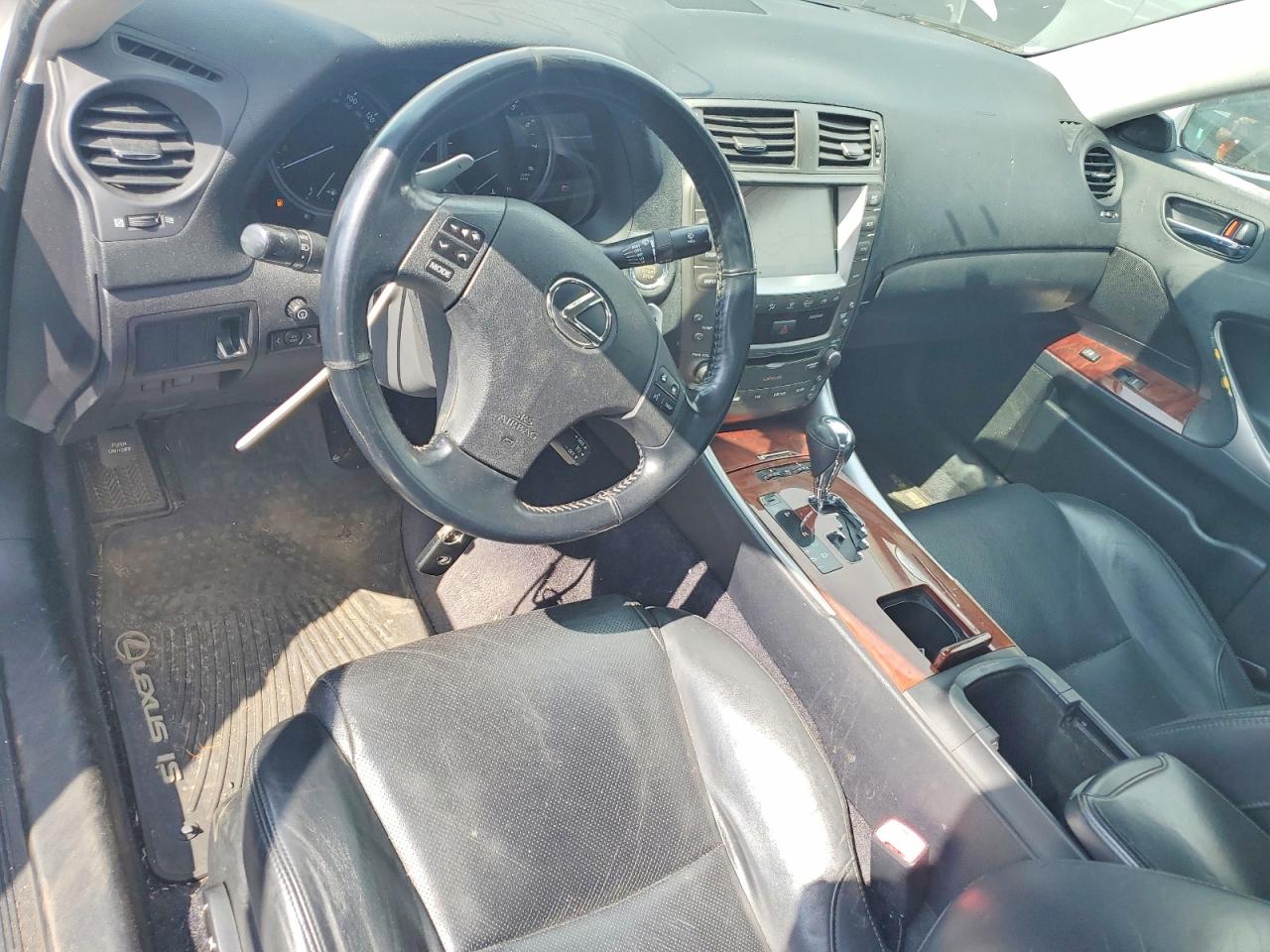 2008 Lexus Is 250 White vin: JTHCK262785017693