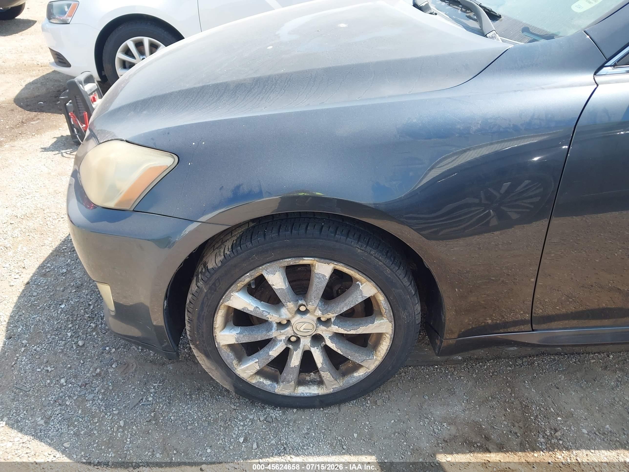 2008 Lexus Is 250   Black vin: JTHCK262785018777