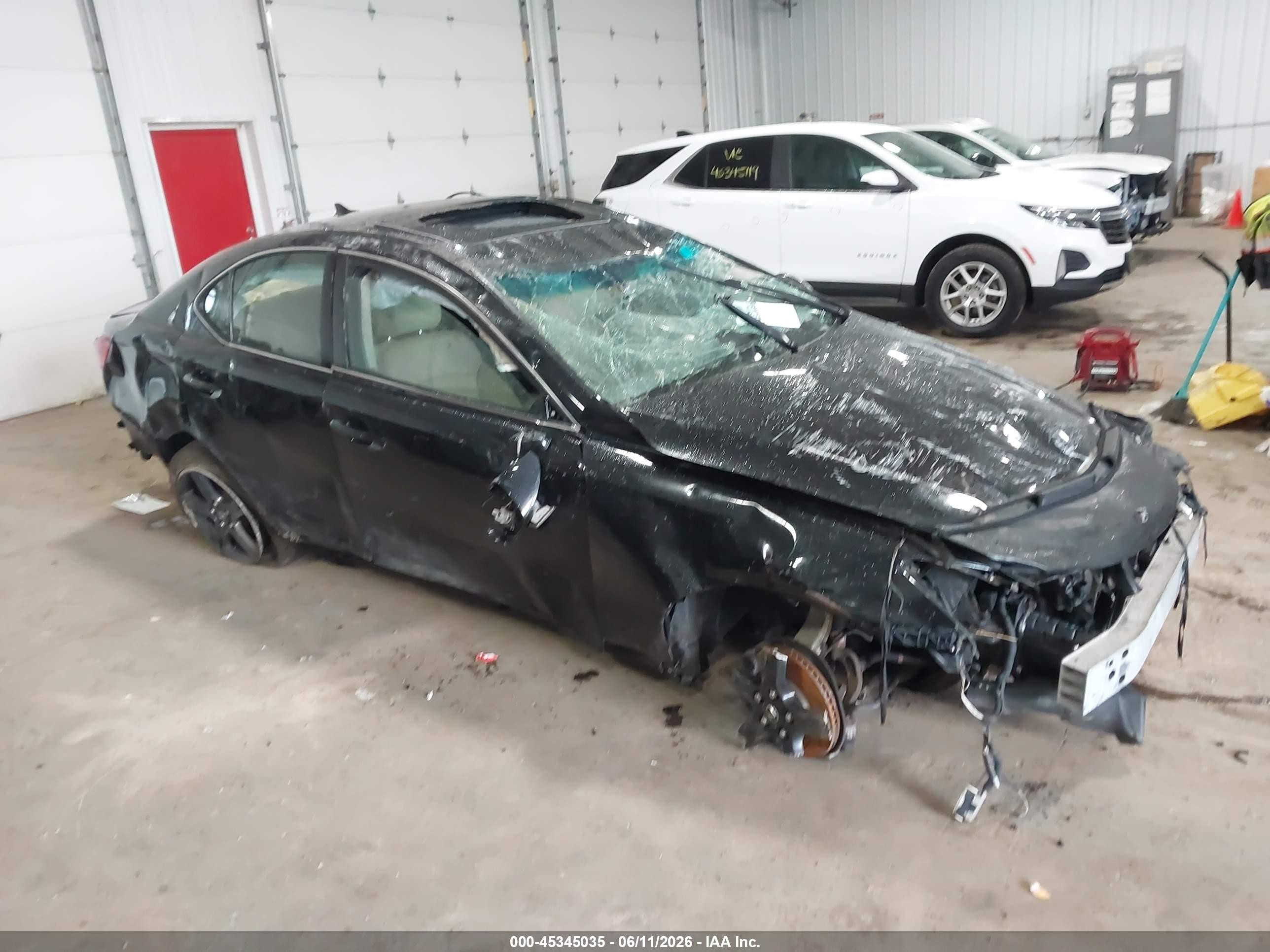 2008 Lexus Is 250   Black vin: JTHCK262785022263