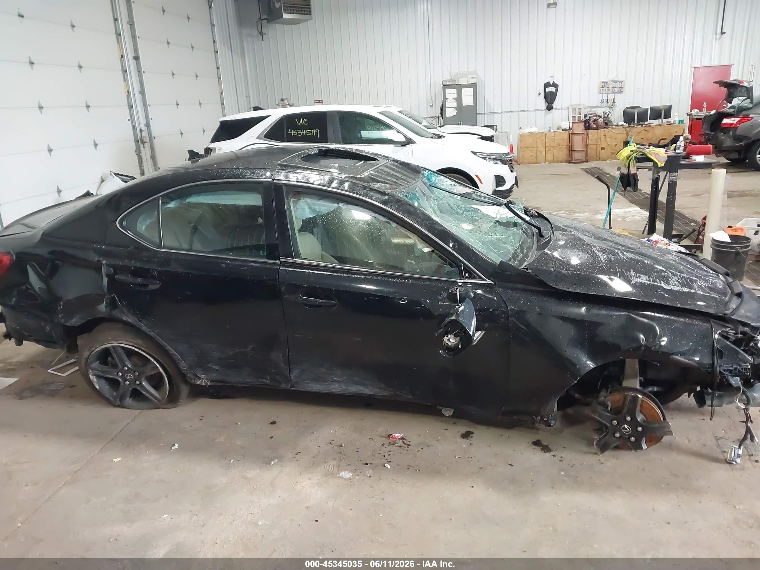 2008 Lexus Is 250   Black vin: JTHCK262785022263