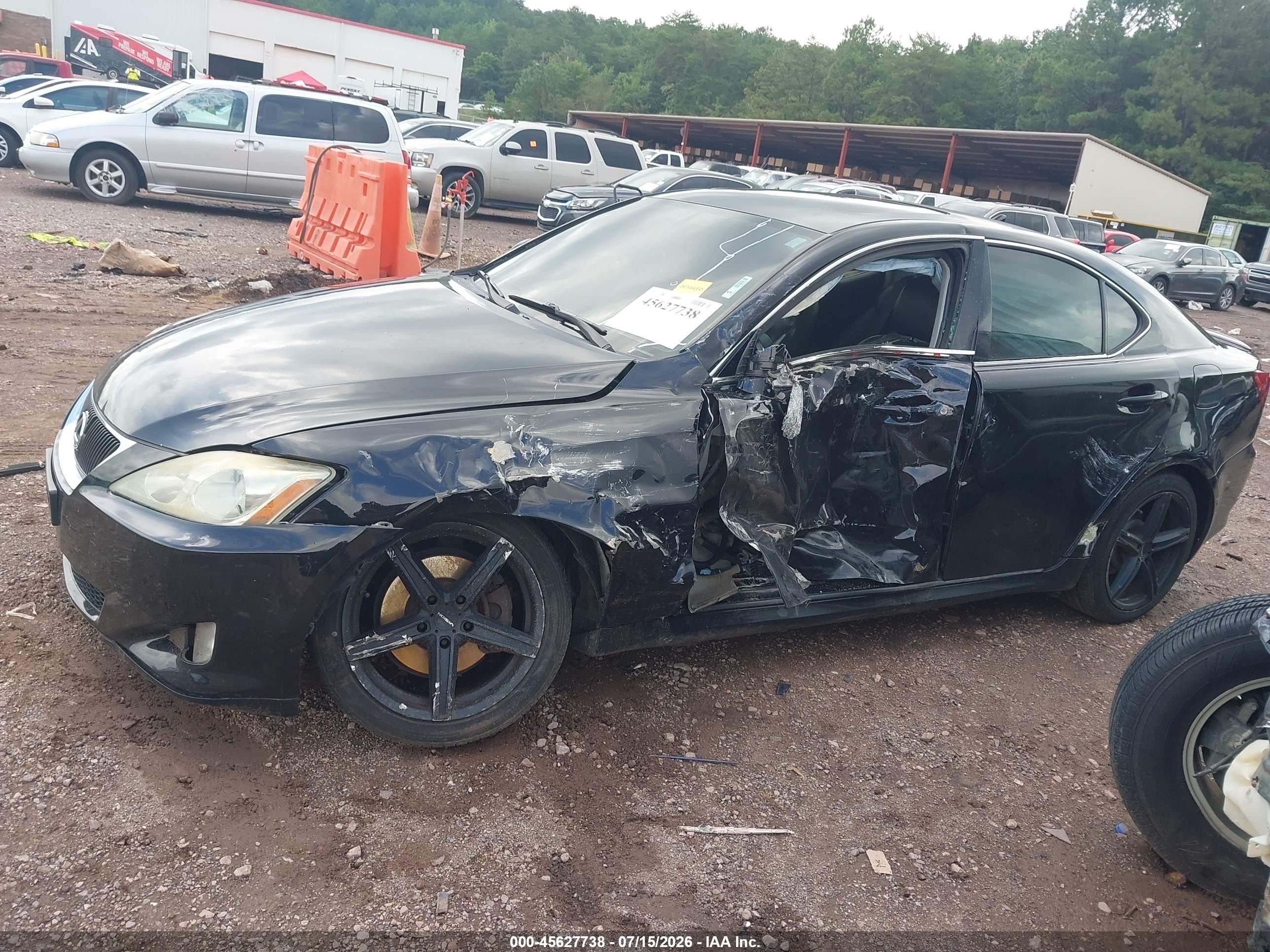2008 Lexus Is 250   Черный vin: JTHCK262785025986