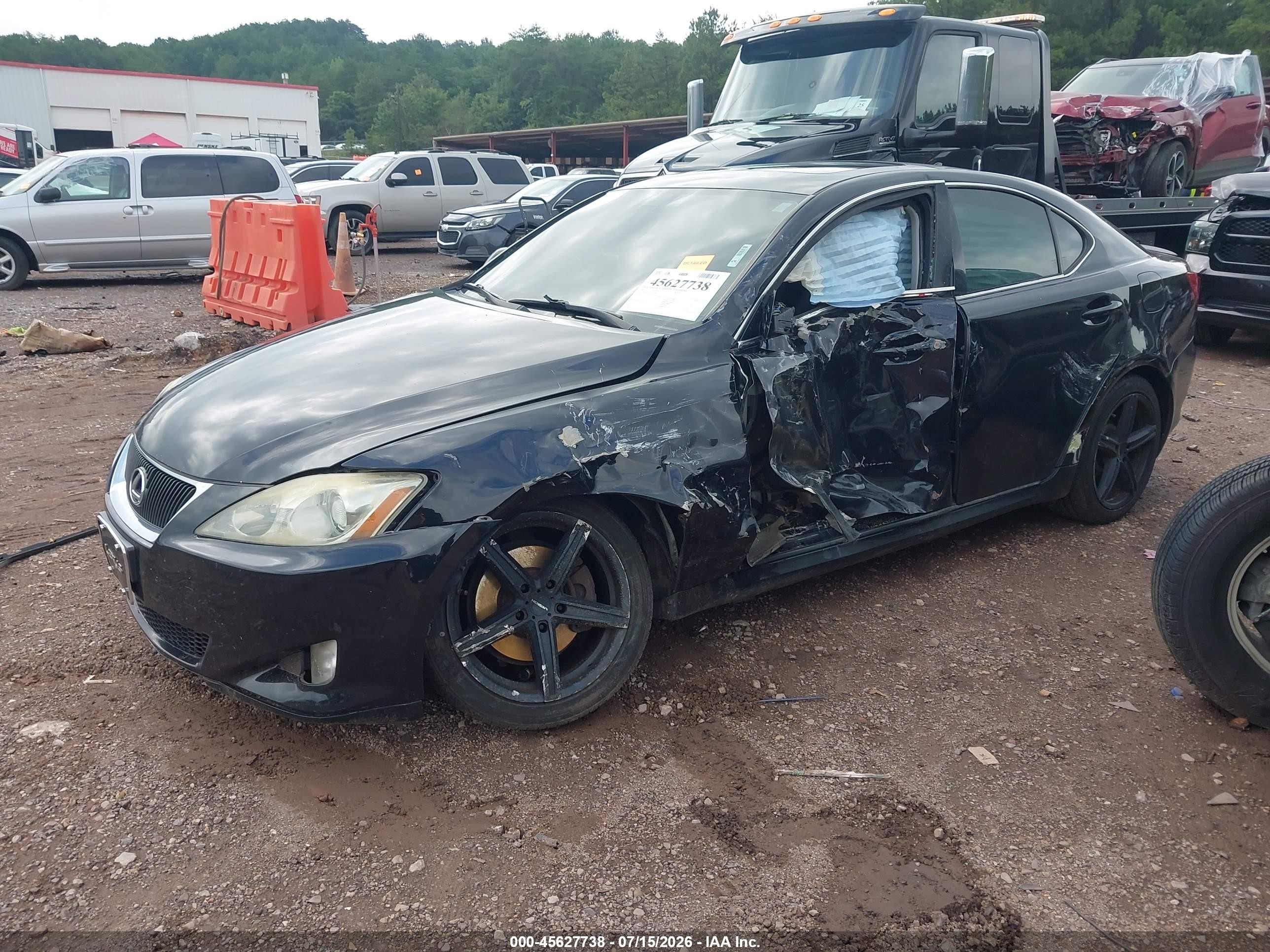 2008 Lexus Is 250   Черный vin: JTHCK262785025986