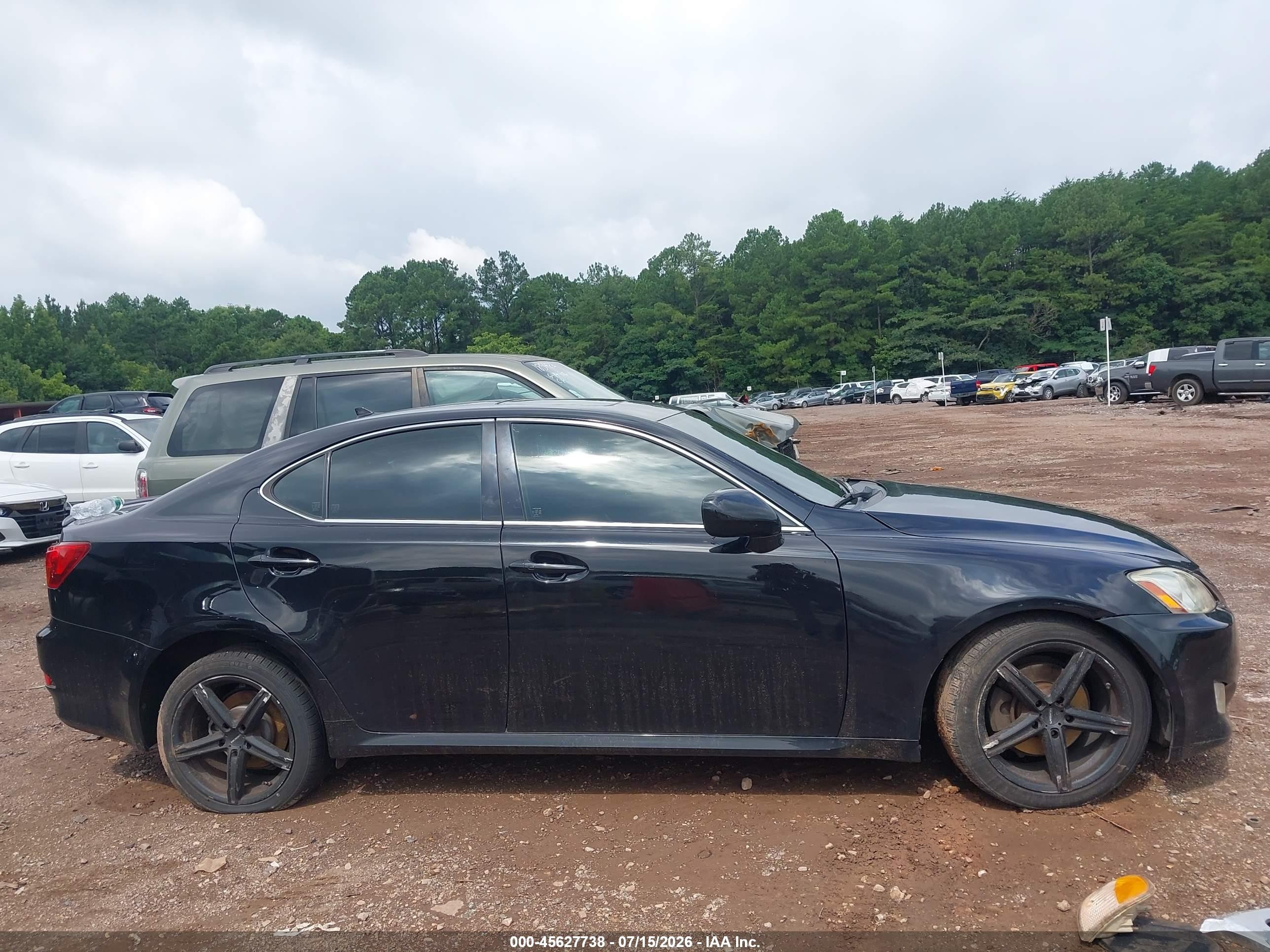 2008 Lexus Is 250   Черный vin: JTHCK262785025986