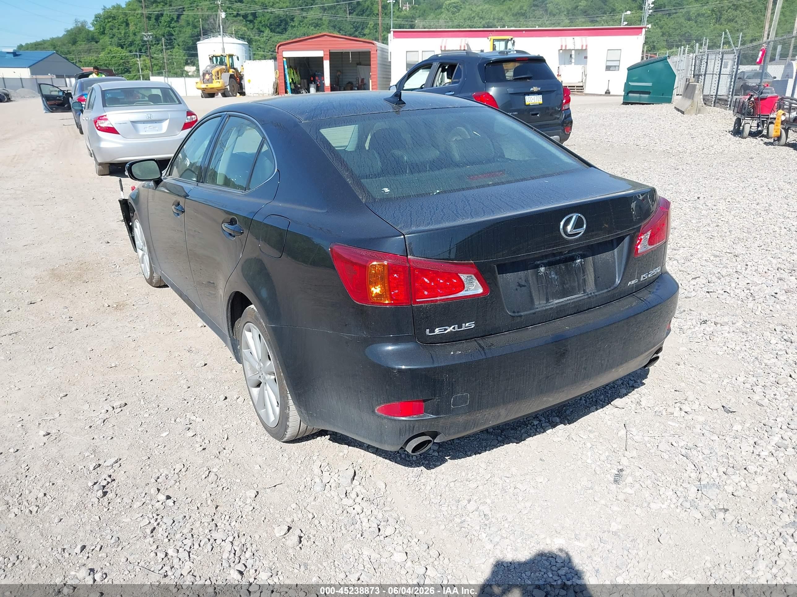 2009 Lexus Is 250   Black vin: JTHCK262792028017