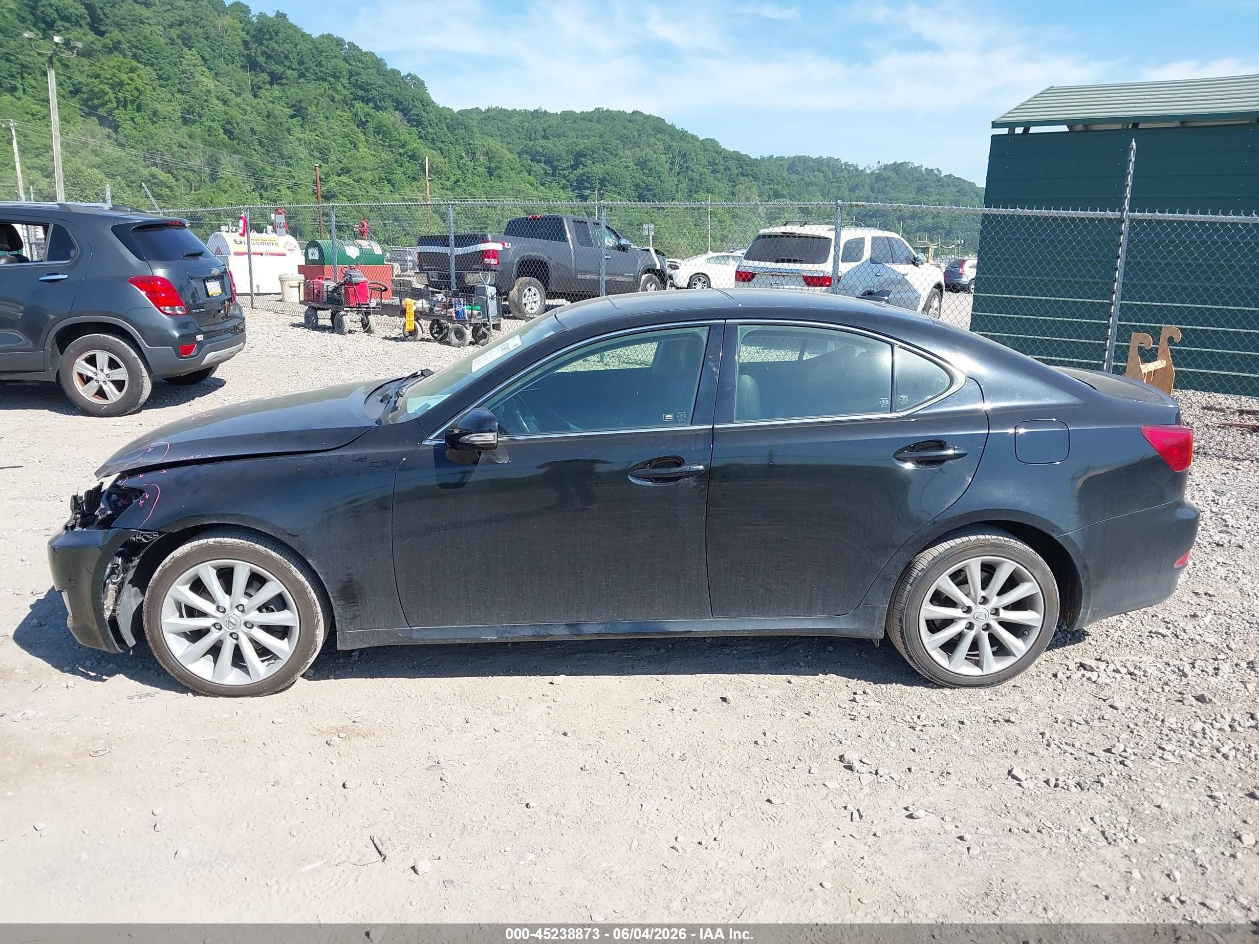 2009 Lexus Is 250   Black vin: JTHCK262792028017