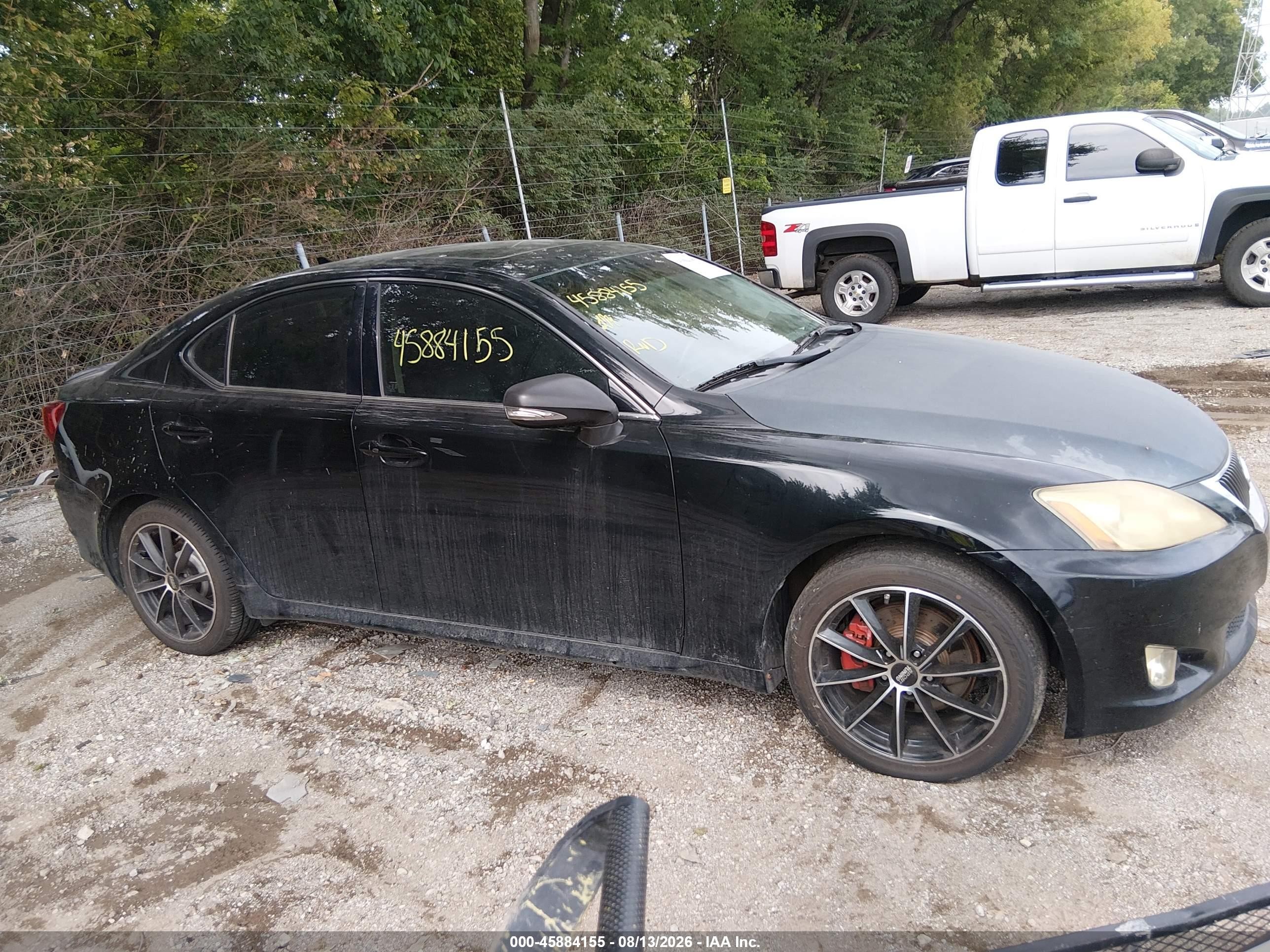 2009 Lexus Is 250   Black vin: JTHCK262792028664