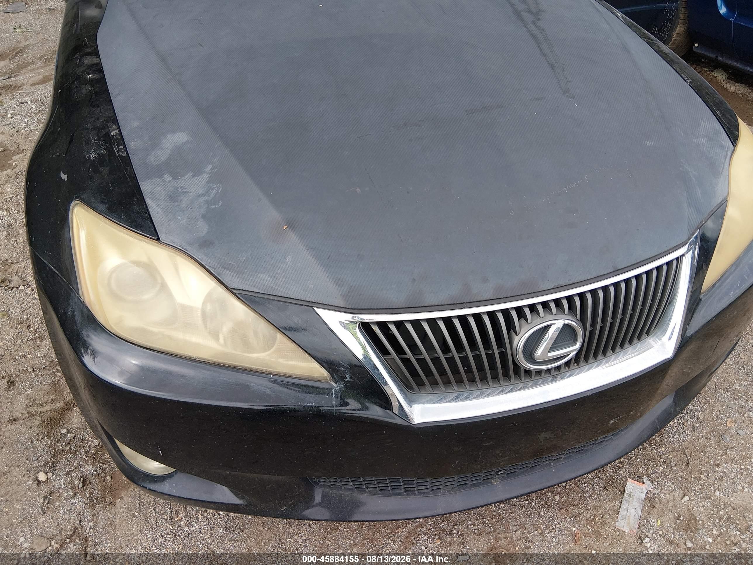 2009 Lexus Is 250   Black vin: JTHCK262792028664