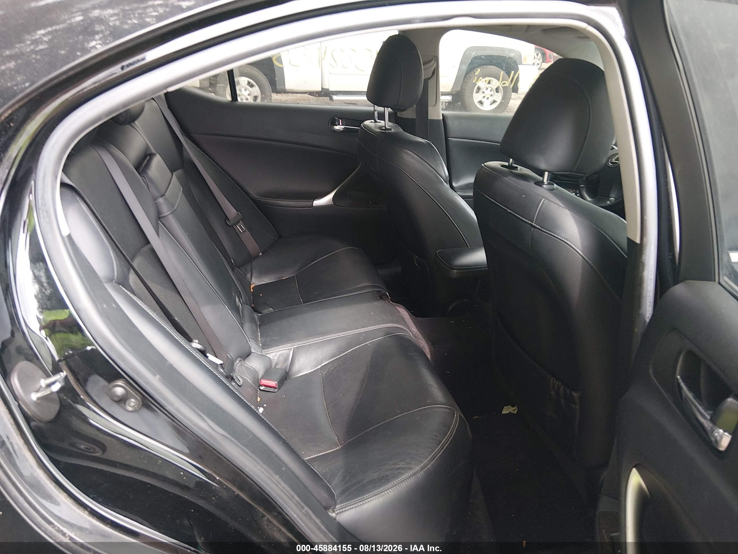 2009 Lexus Is 250   Black vin: JTHCK262792028664