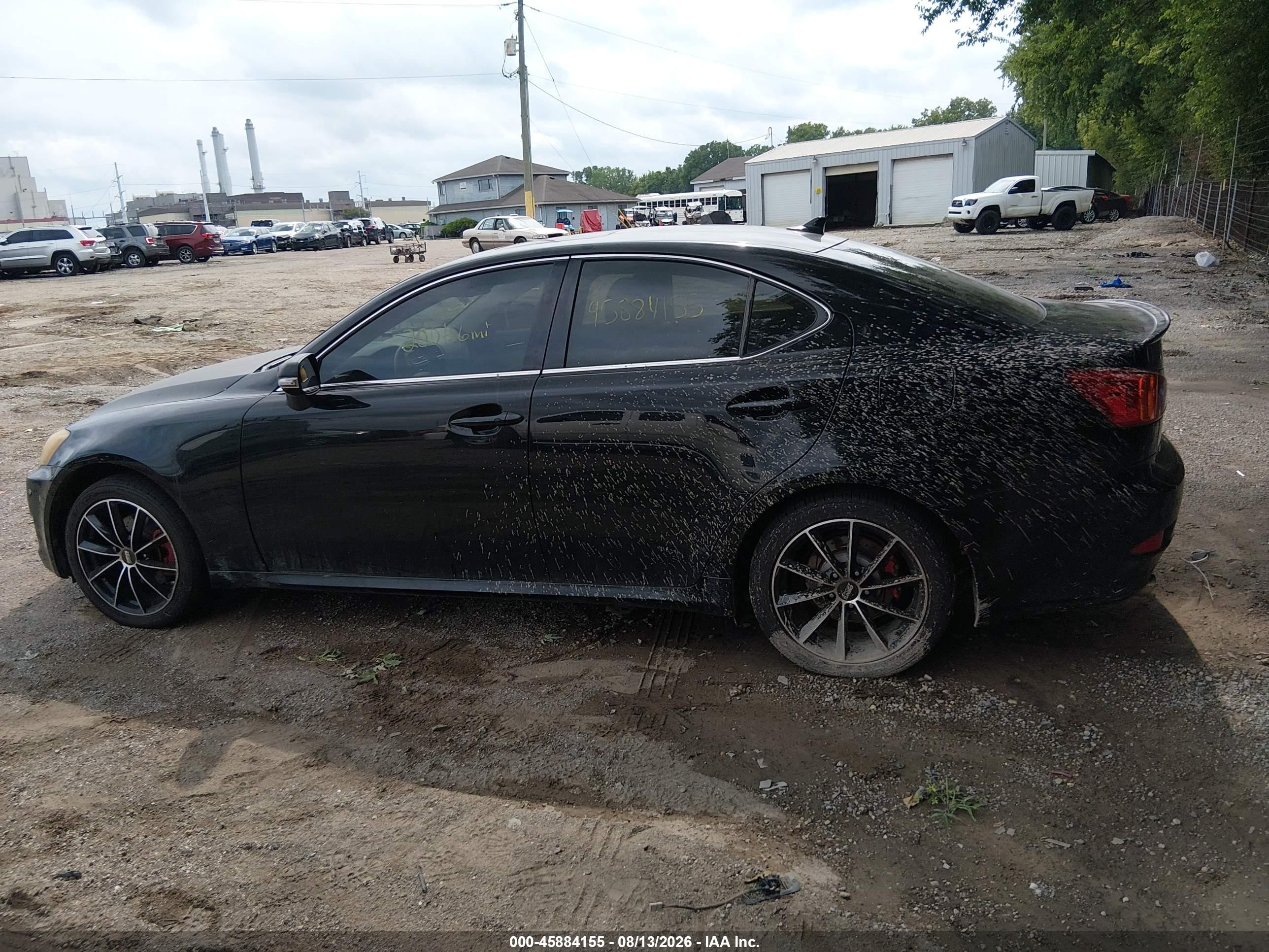 2009 Lexus Is 250   Black vin: JTHCK262792028664
