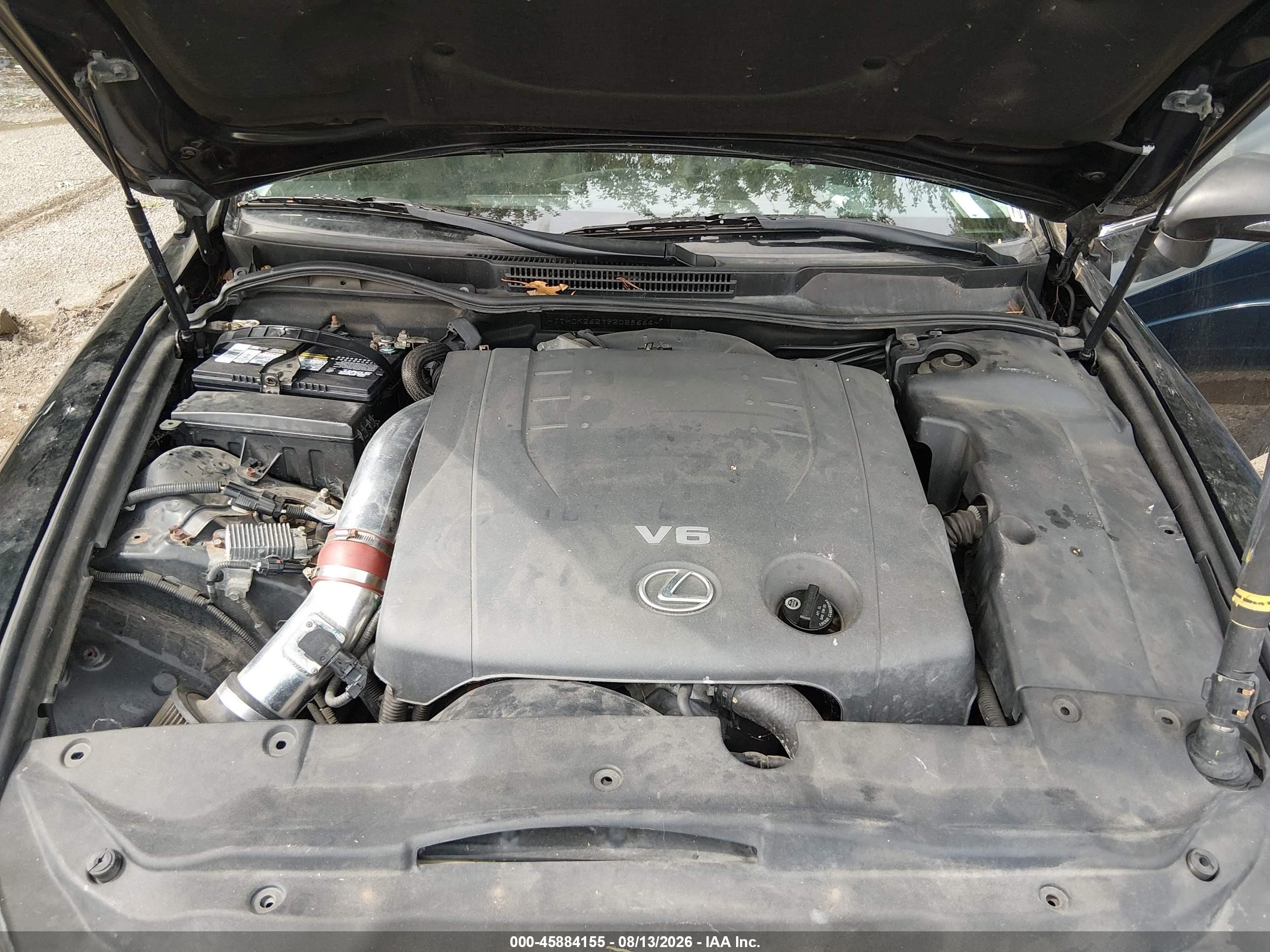 2009 Lexus Is 250   Black vin: JTHCK262792028664