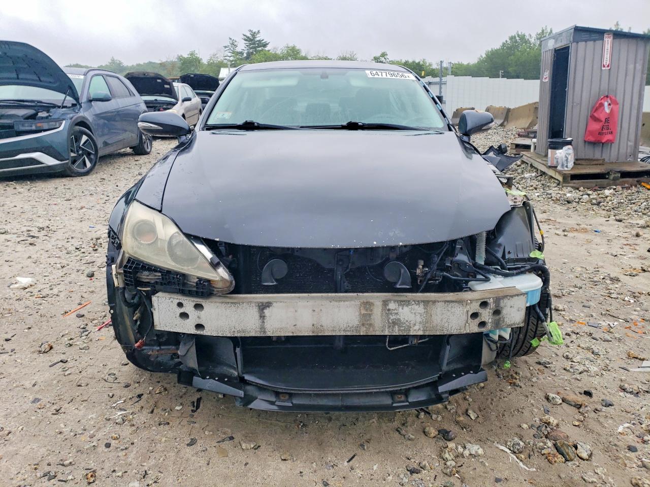 2009 Lexus Is 250 Gray vin: JTHCK262792031354