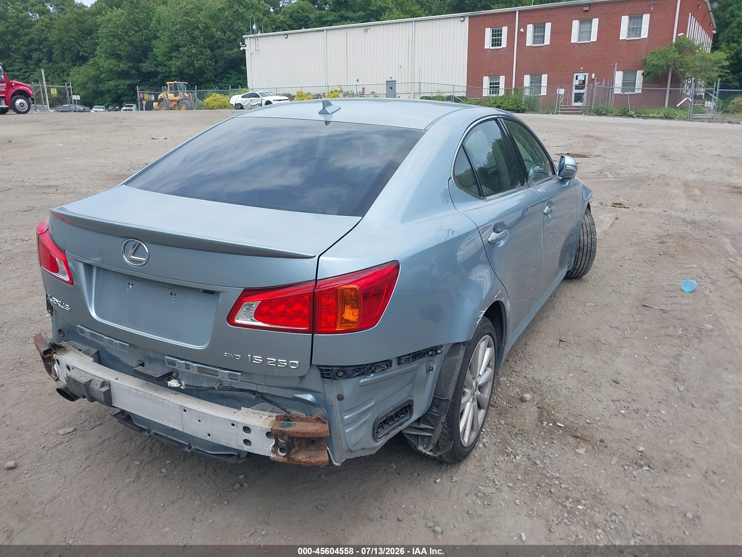 2009 Lexus Is 250   Blue vin: JTHCK262795028985