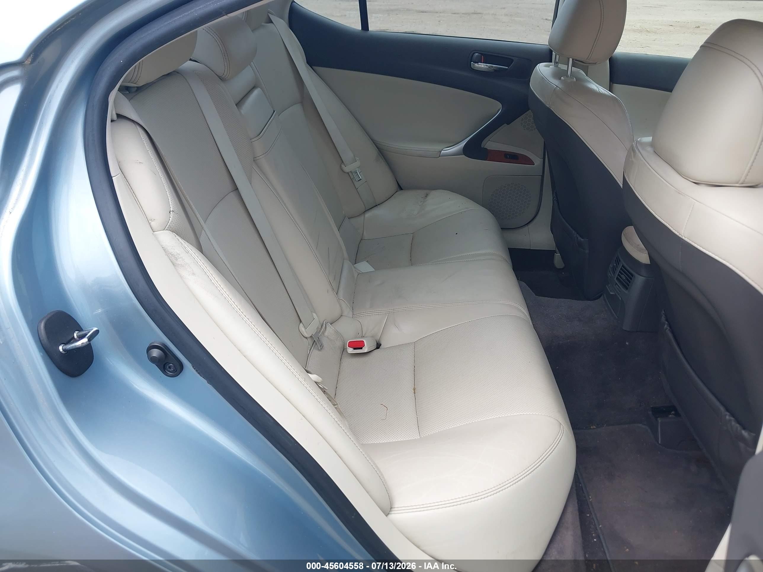 2009 Lexus Is 250   Blue vin: JTHCK262795028985