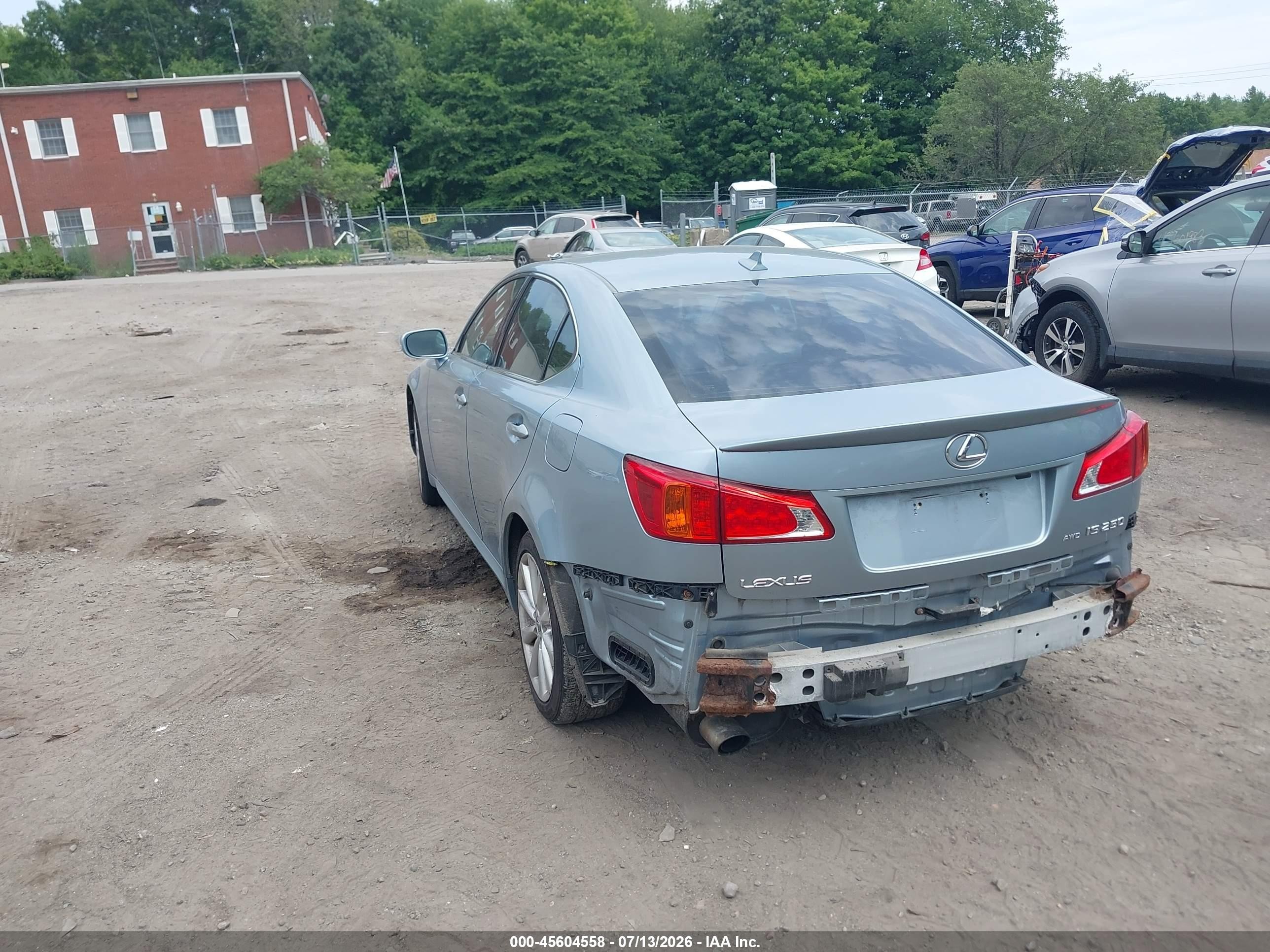 2009 Lexus Is 250   Blue vin: JTHCK262795028985