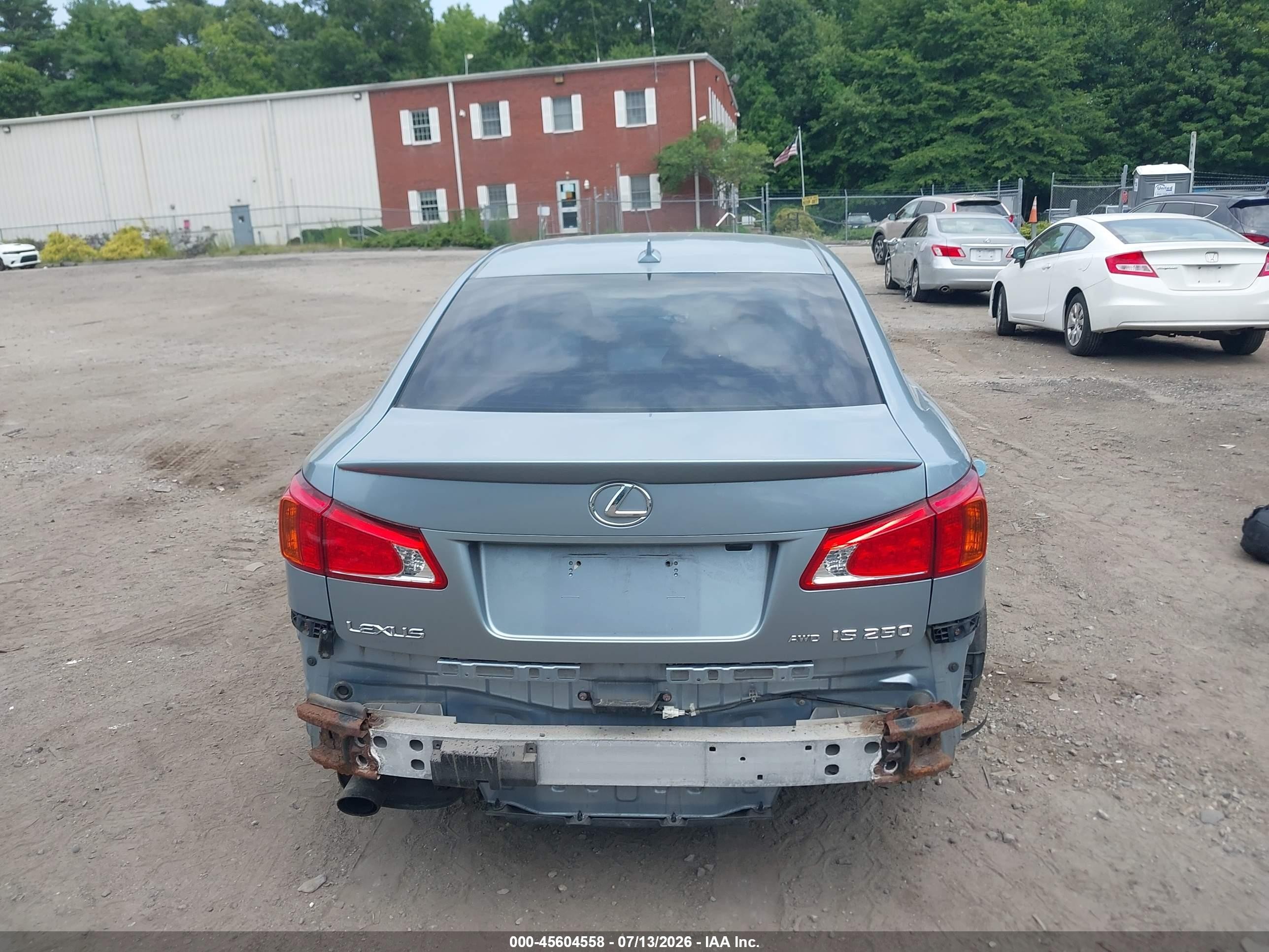 2009 Lexus Is 250   Blue vin: JTHCK262795028985