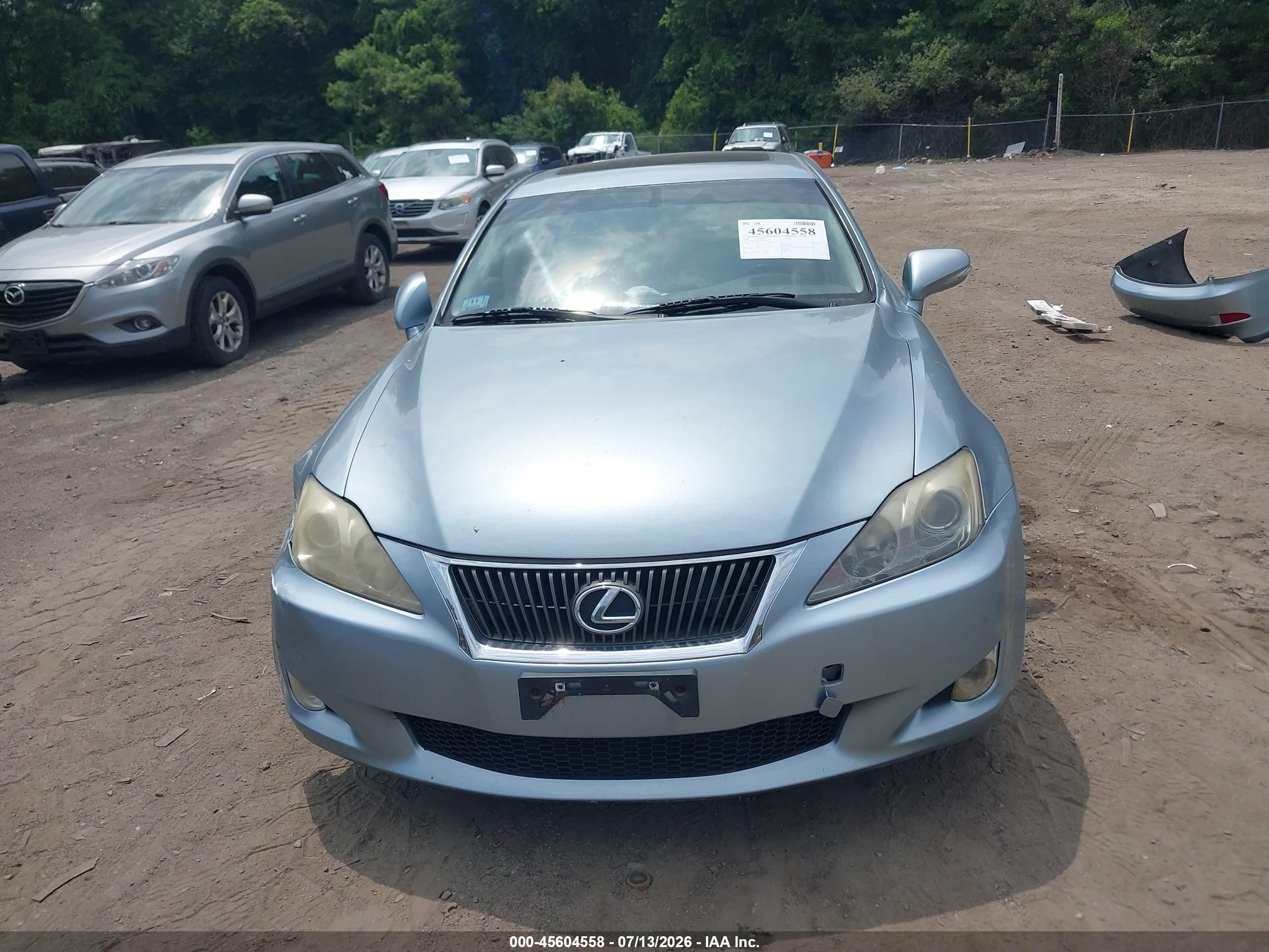 2009 Lexus Is 250   Blue vin: JTHCK262795028985