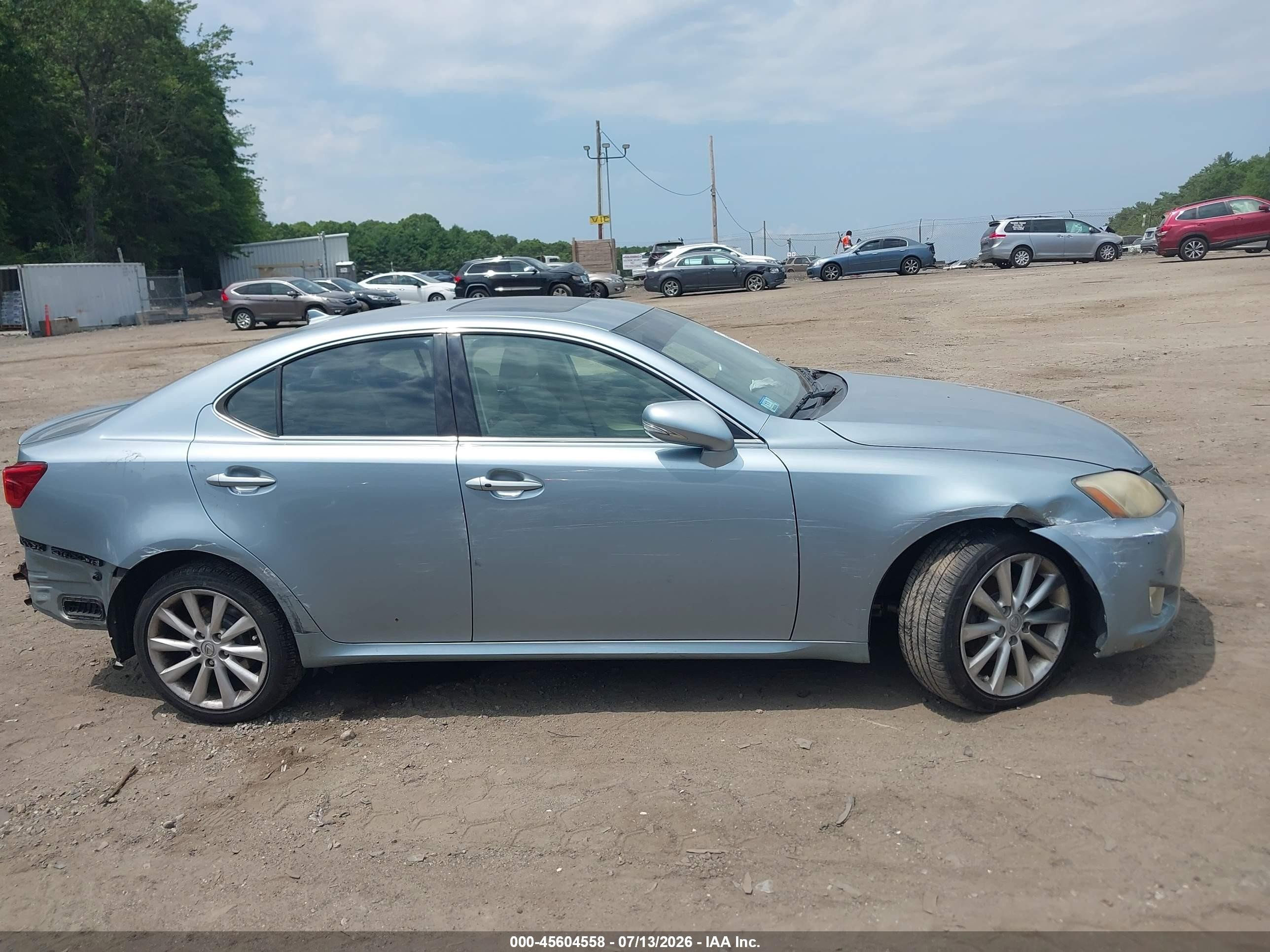 2009 Lexus Is 250   Blue vin: JTHCK262795028985