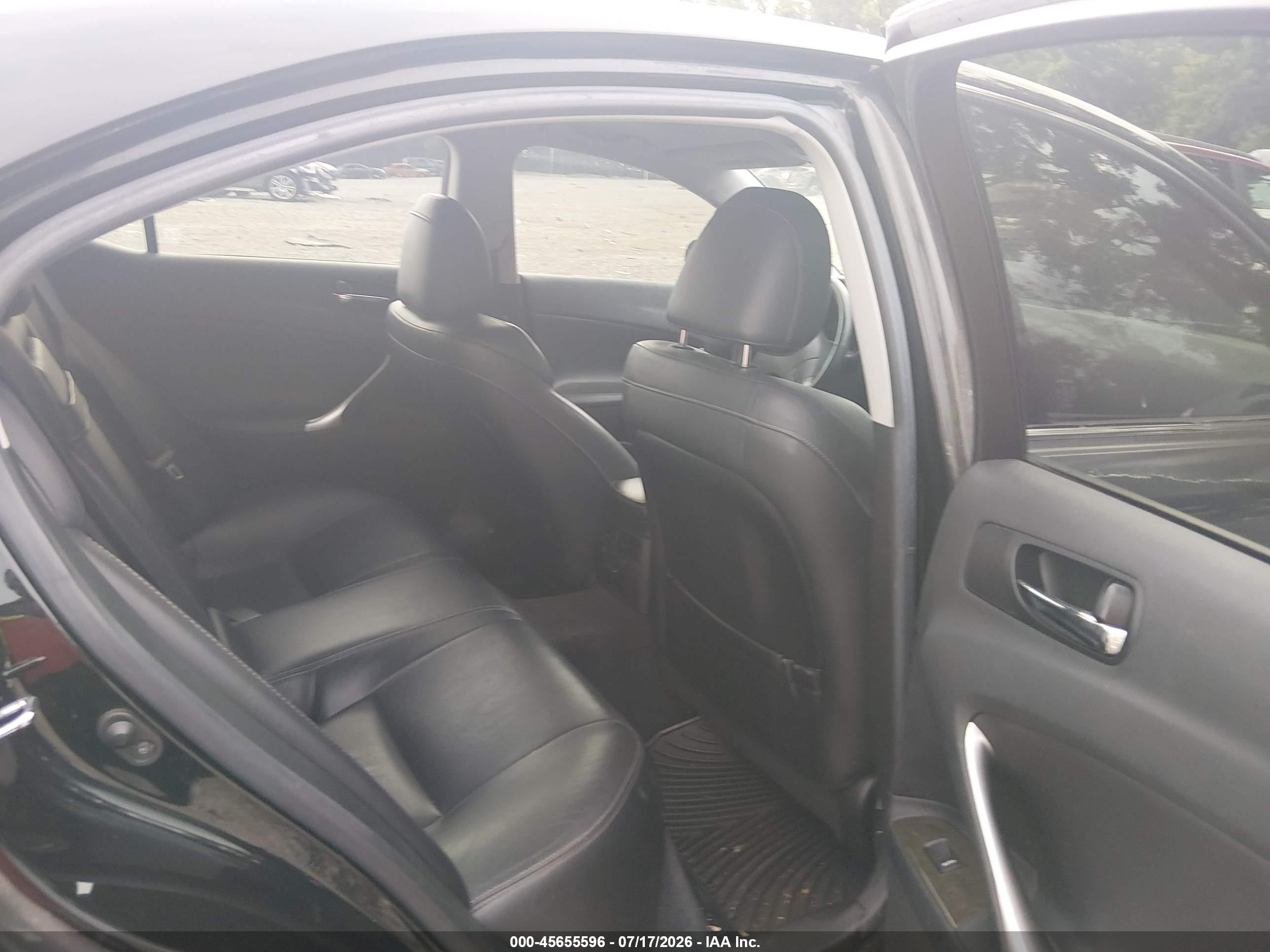 2009 Lexus Is 250   Черный vin: JTHCK262795029408