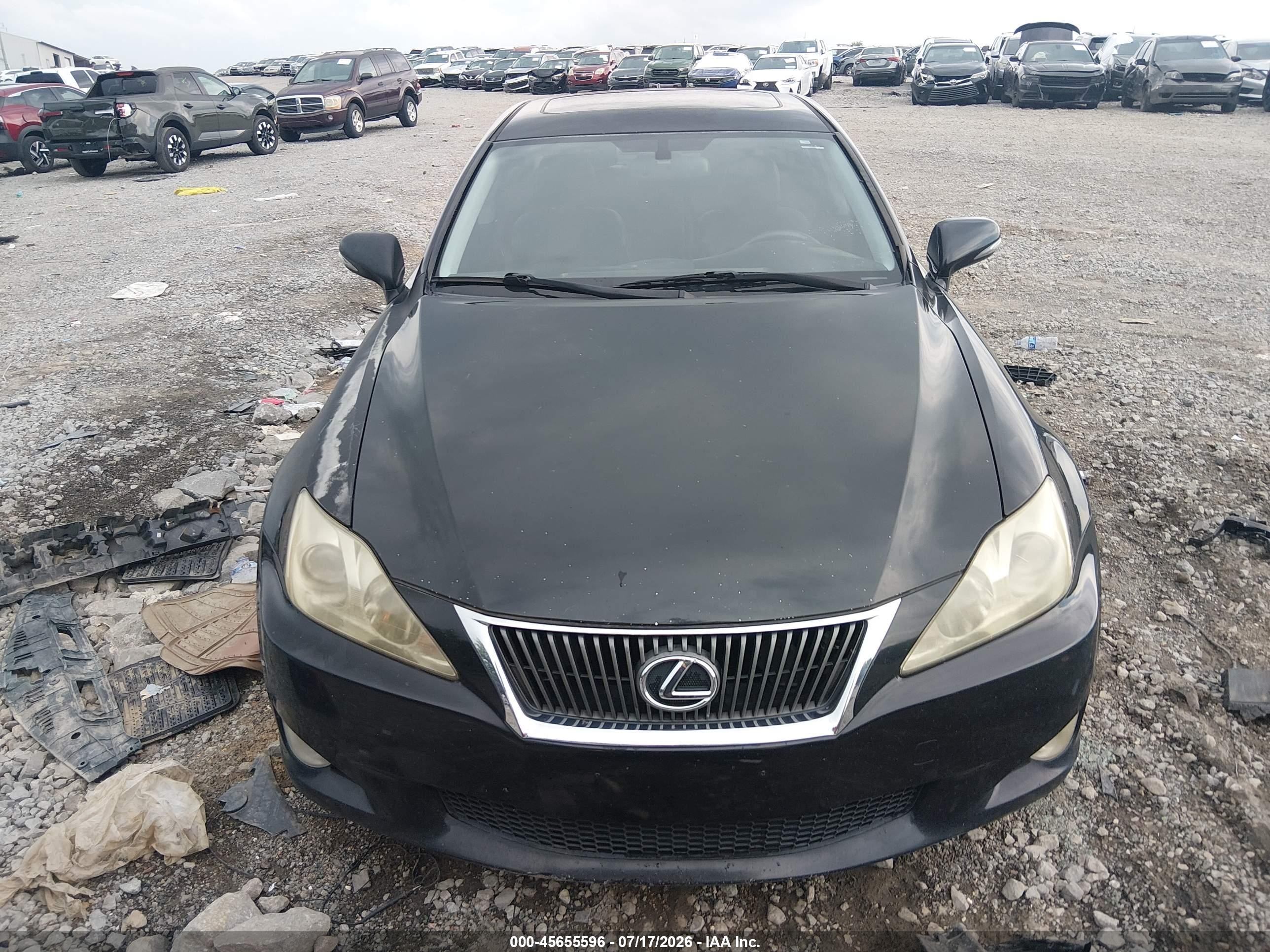 2009 Lexus Is 250   Черный vin: JTHCK262795029408