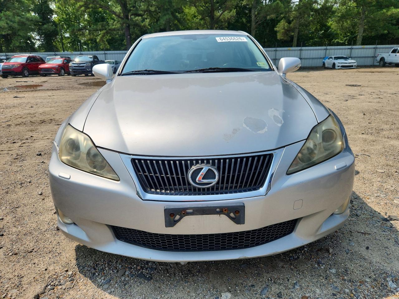 2009 Lexus Is 250 Silver vin: JTHCK262795031207