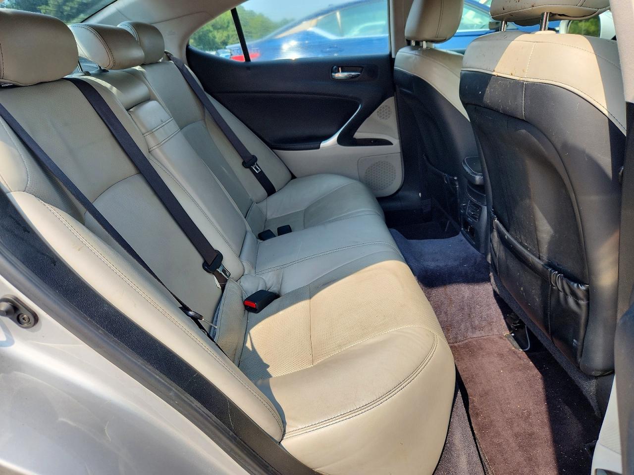 2009 Lexus Is 250 Silver vin: JTHCK262795031207