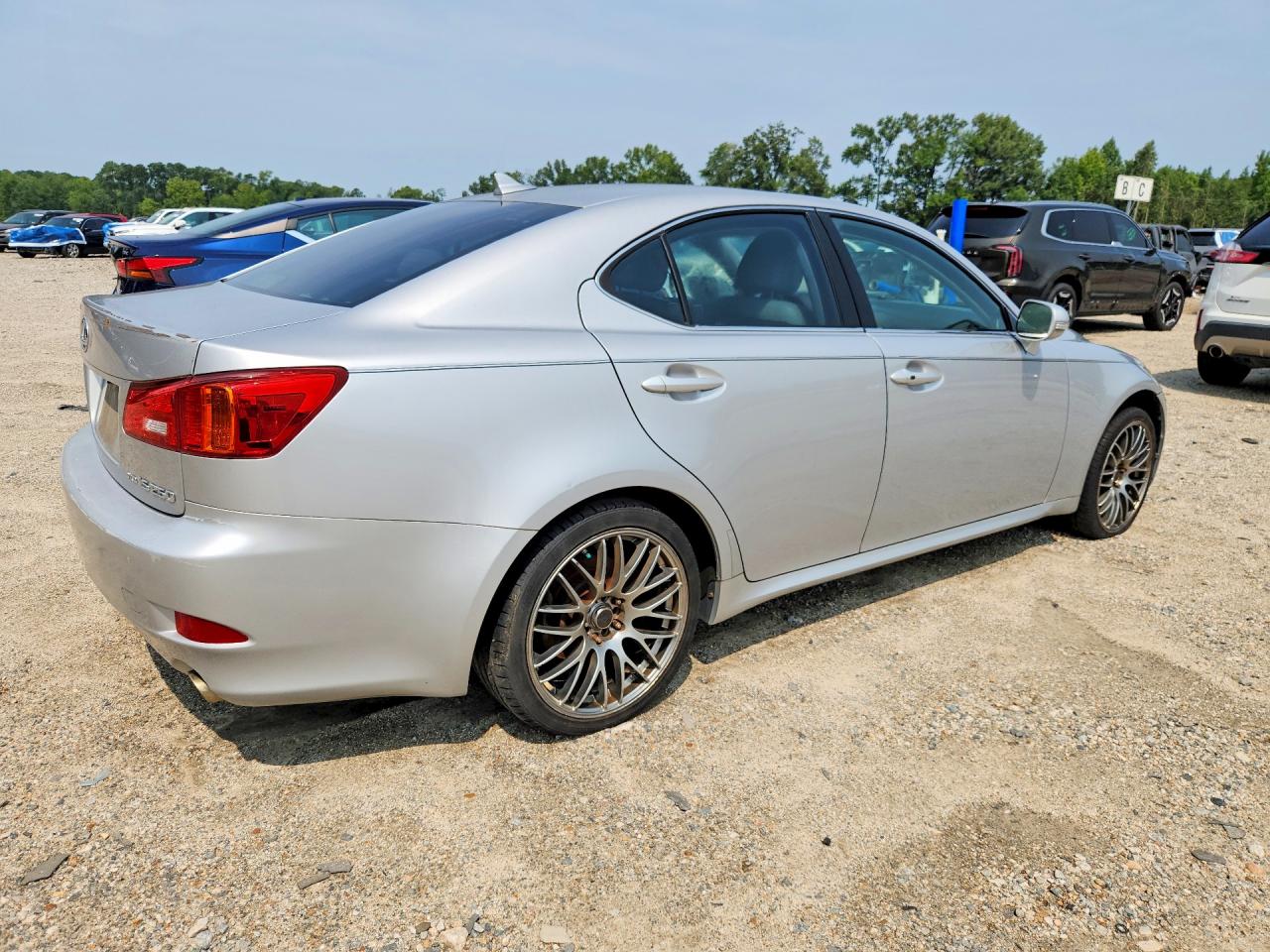 2009 Lexus Is 250 Silver vin: JTHCK262795031207