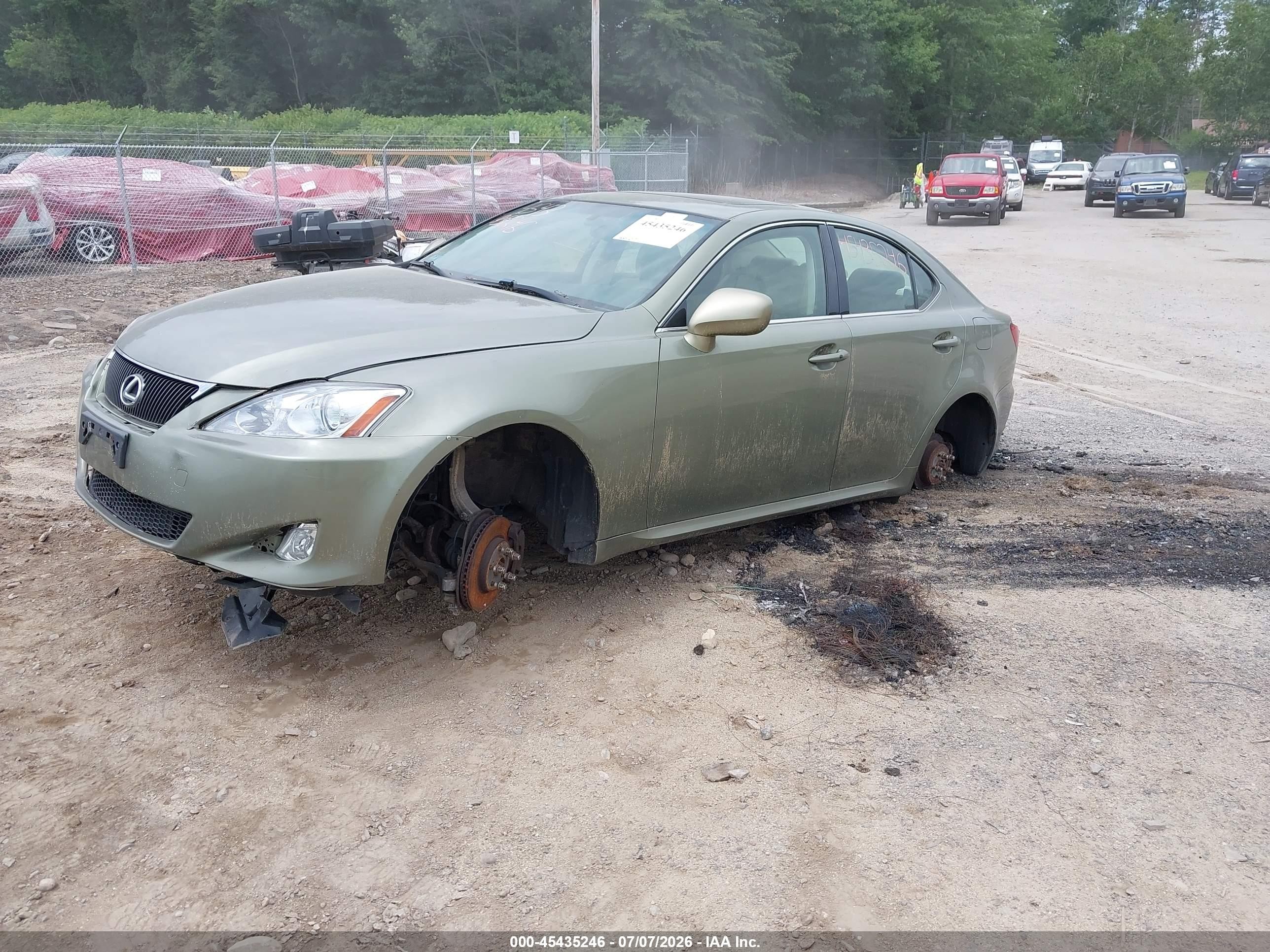 2006 Lexus Is 250   Green vin: JTHCK262862006751