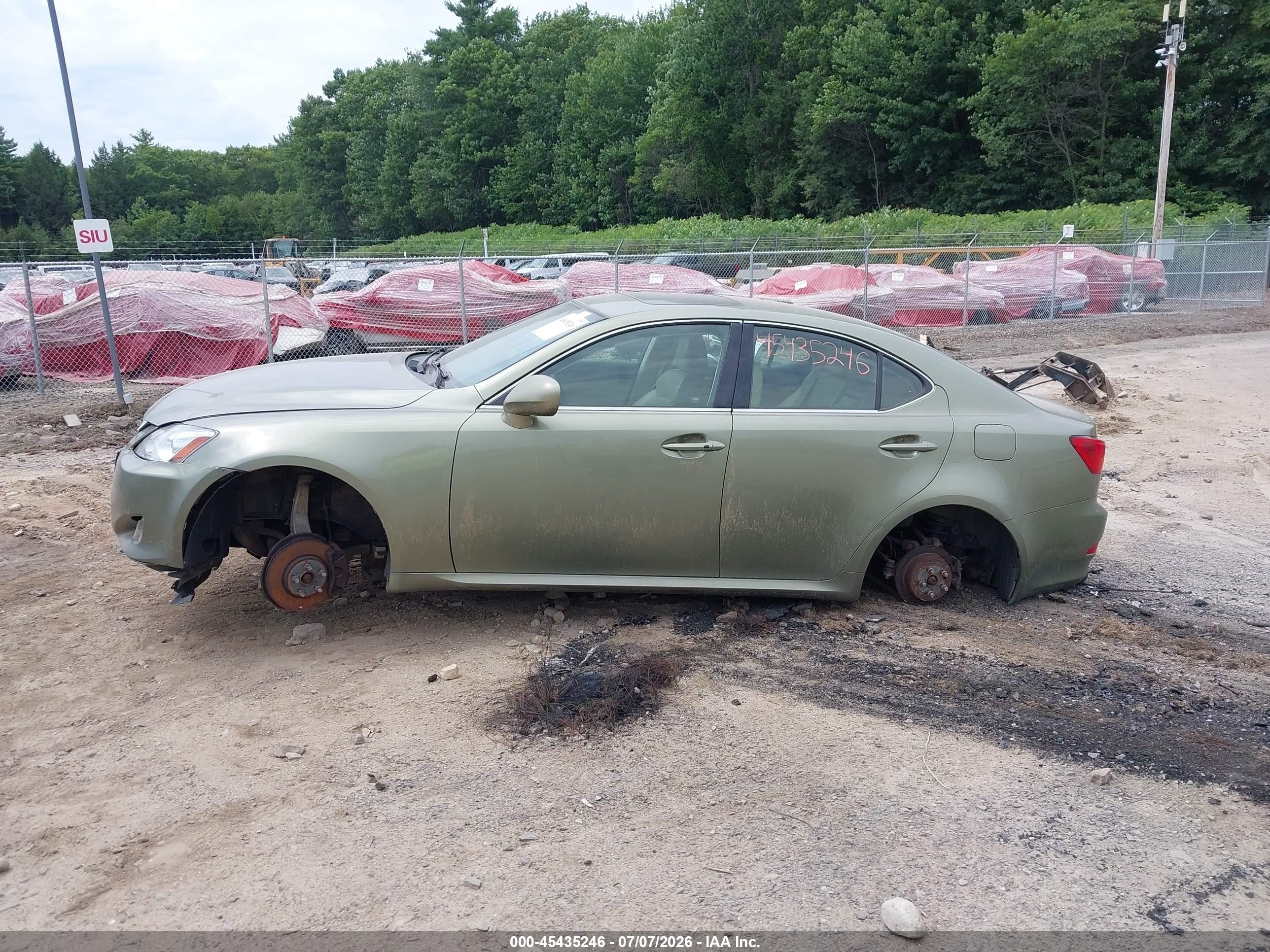 2006 Lexus Is 250   Green vin: JTHCK262862006751