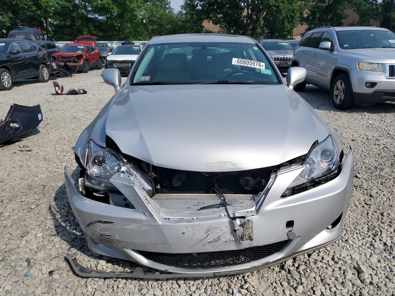 2007 Lexus Is 250 Silver vin: JTHCK262872011210