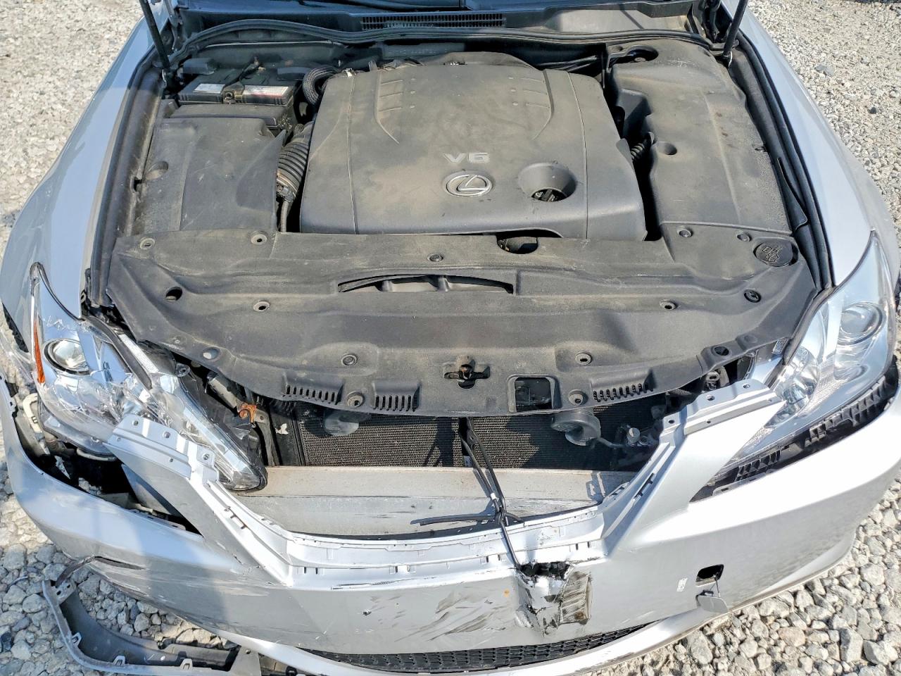 2007 Lexus Is 250 Silver vin: JTHCK262872011210
