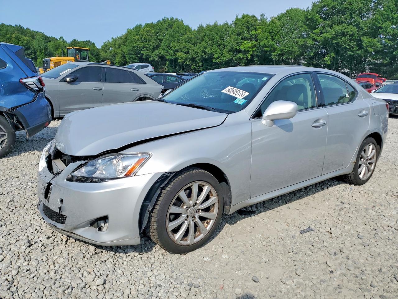2007 Lexus Is 250 Silver vin: JTHCK262872011210