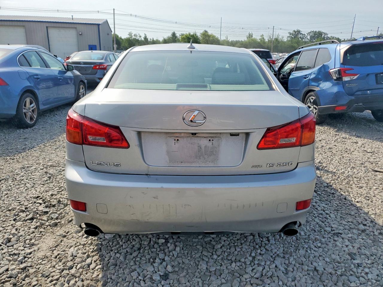 2007 Lexus Is 250 Silver vin: JTHCK262872011210
