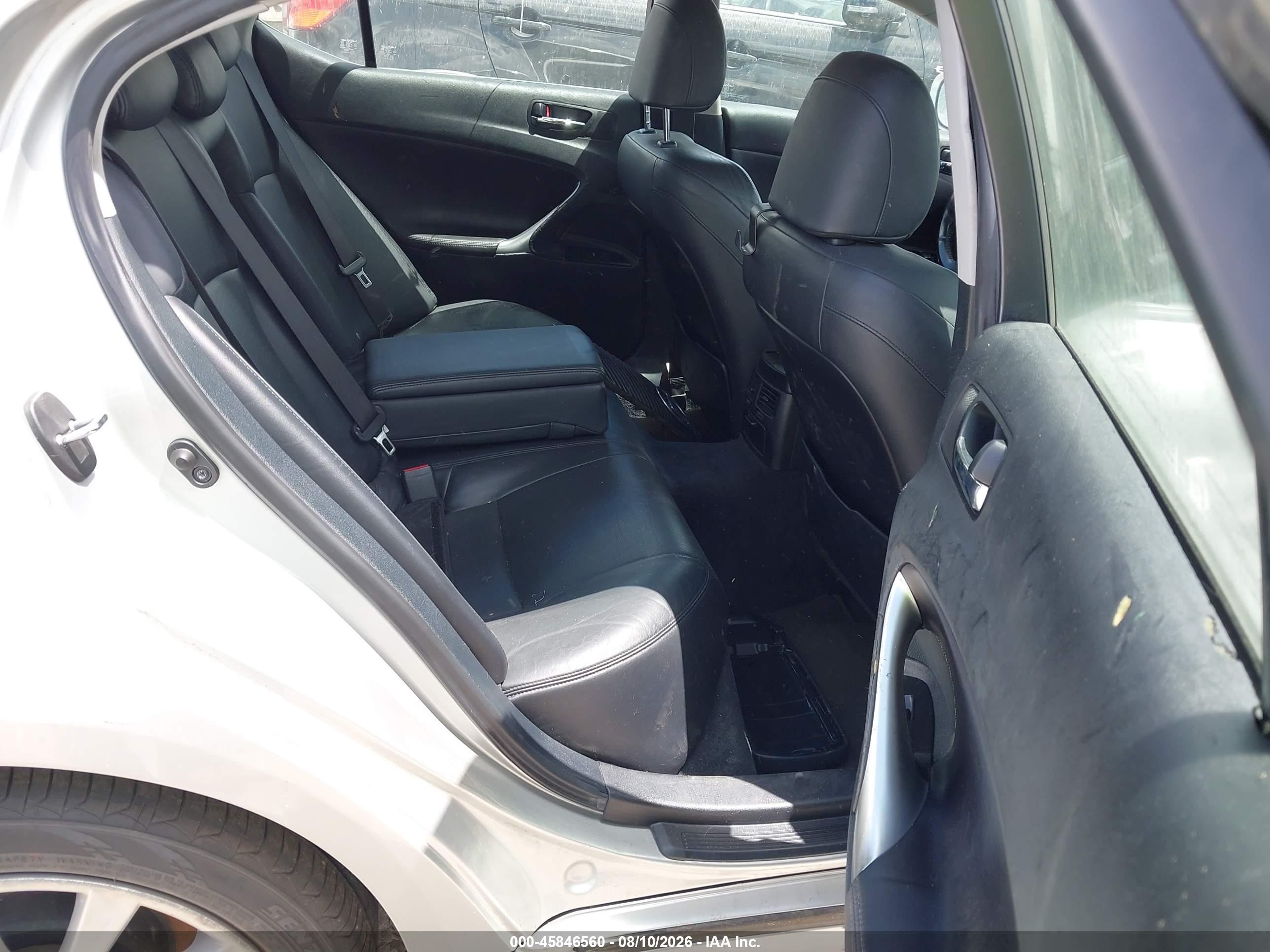 2007 Lexus Is 250   Silver vin: JTHCK262872012082